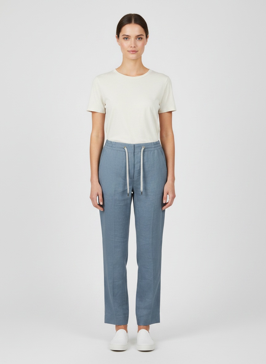 Pantalone Chino Azzurro