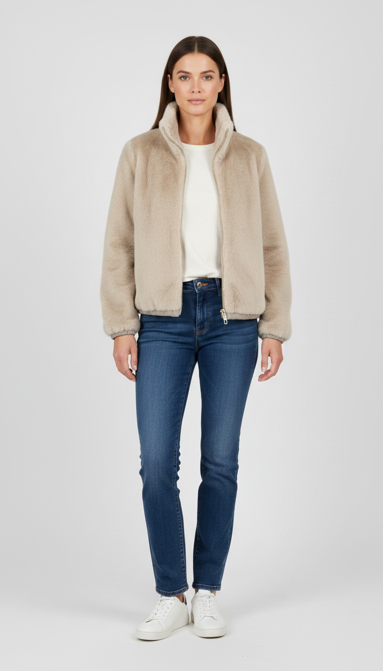 Giubbotto Beige