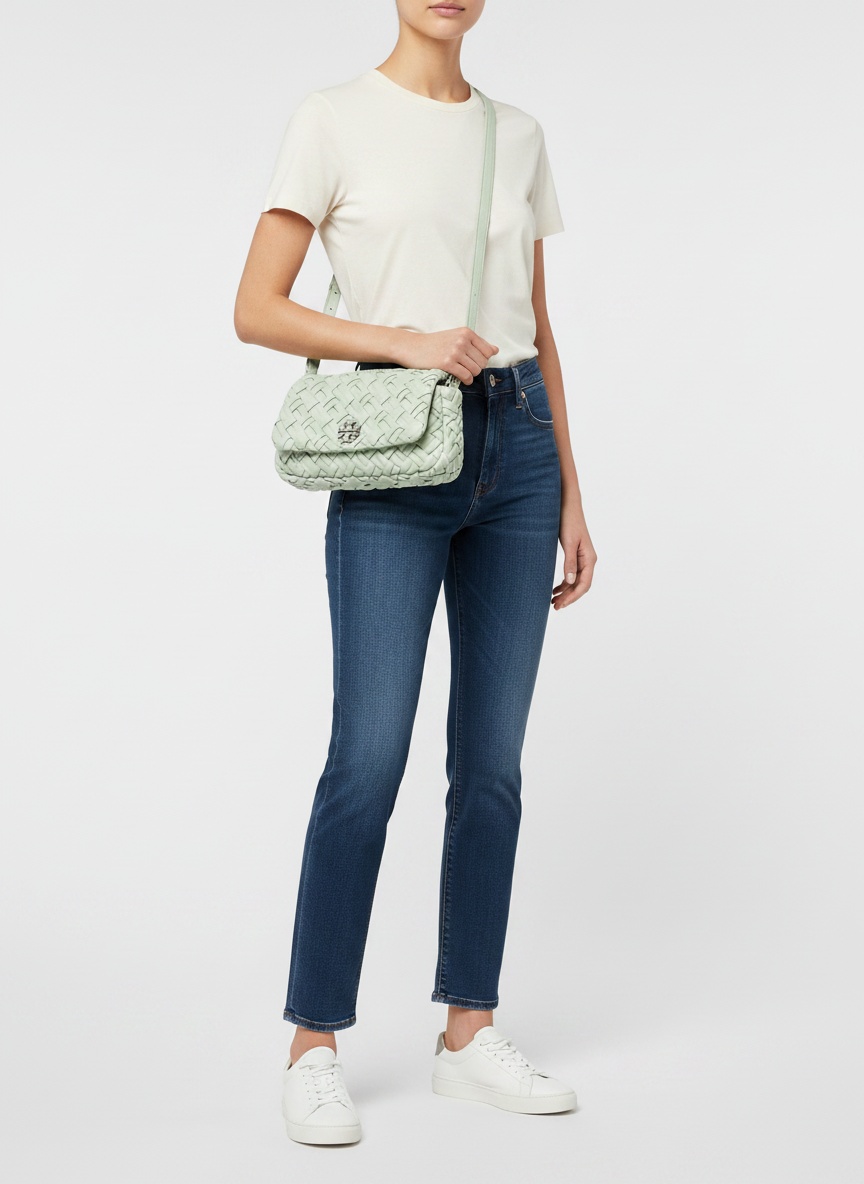 Tracolla Britten Woven Convertible Verde