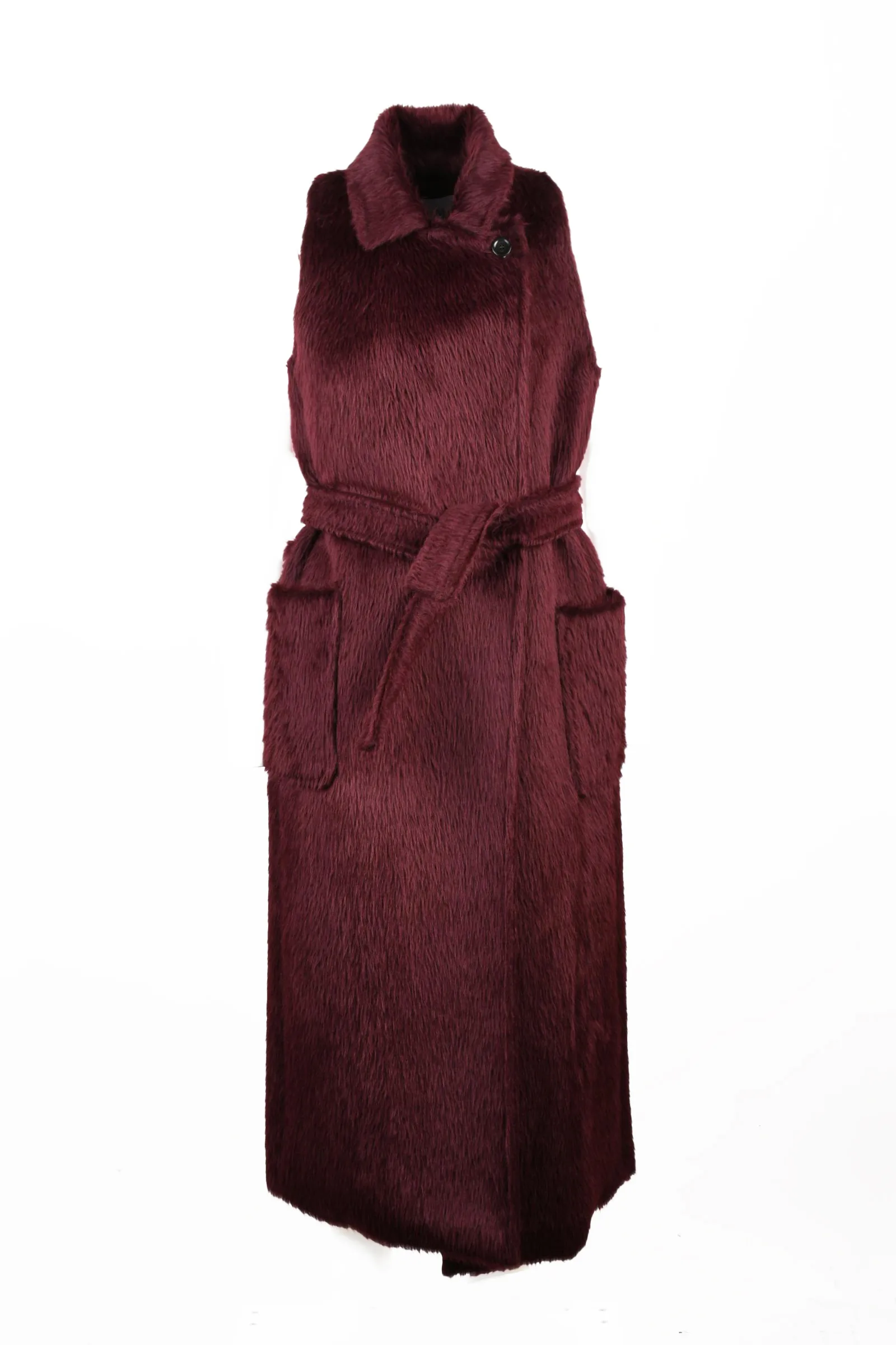 Max Mara Rot ärmellos