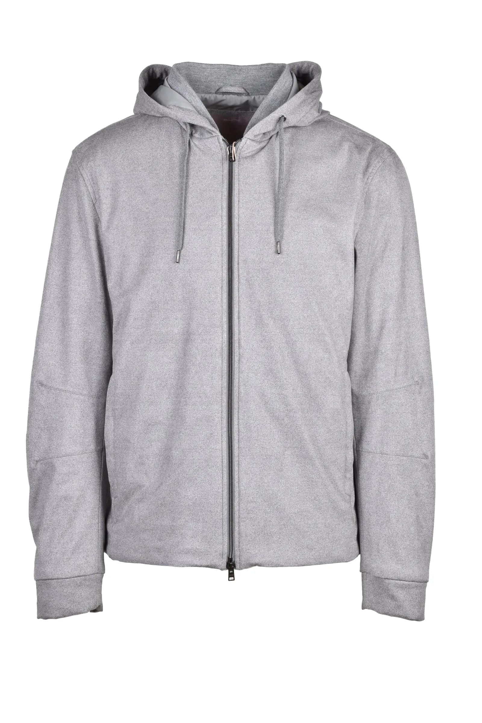 Graue Jacke