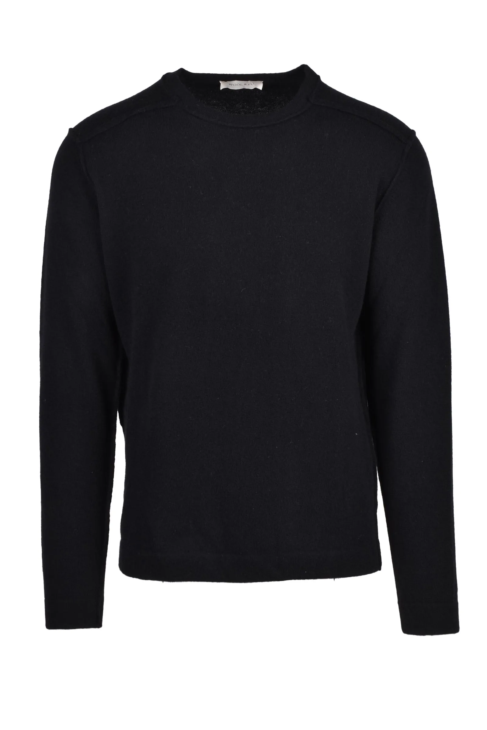 Wool & Co. Schwarzer Pullover