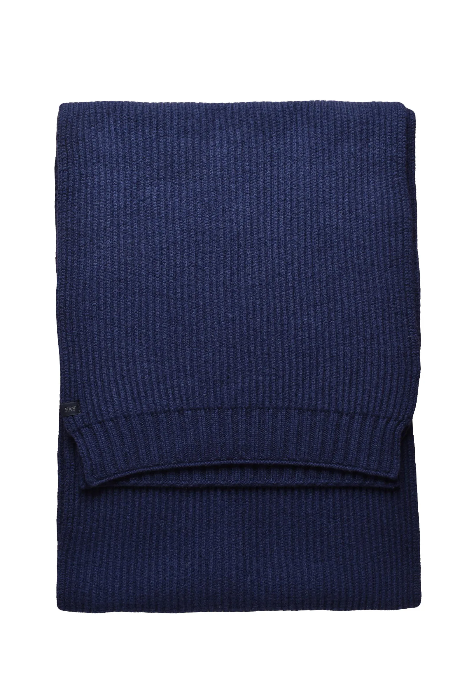 Blauer Schal