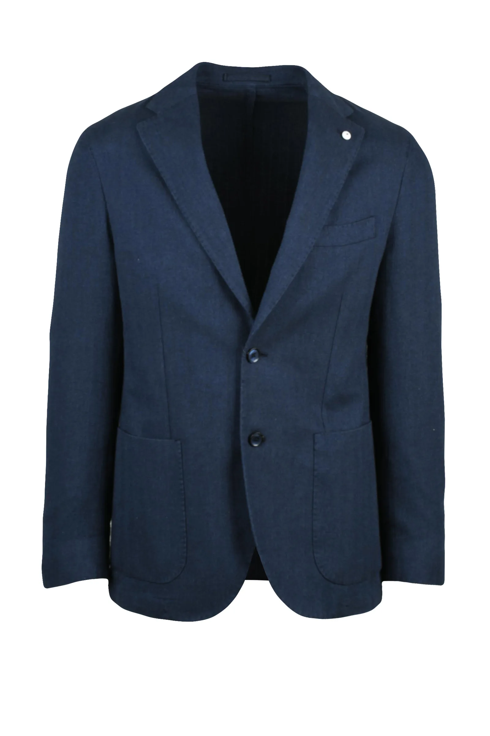 Blaue Jacke