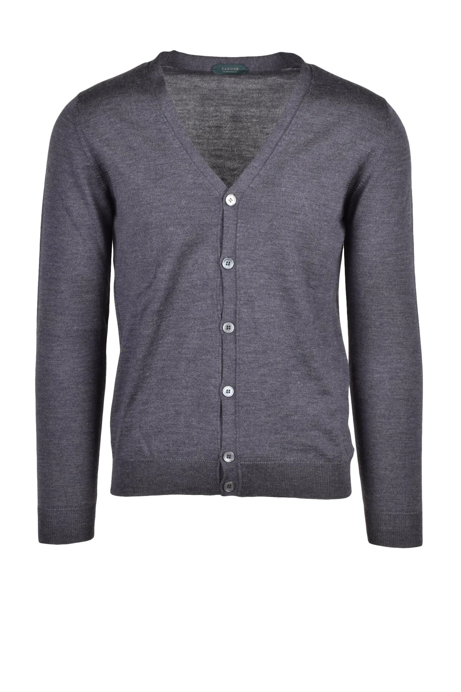Grauer Cardigan