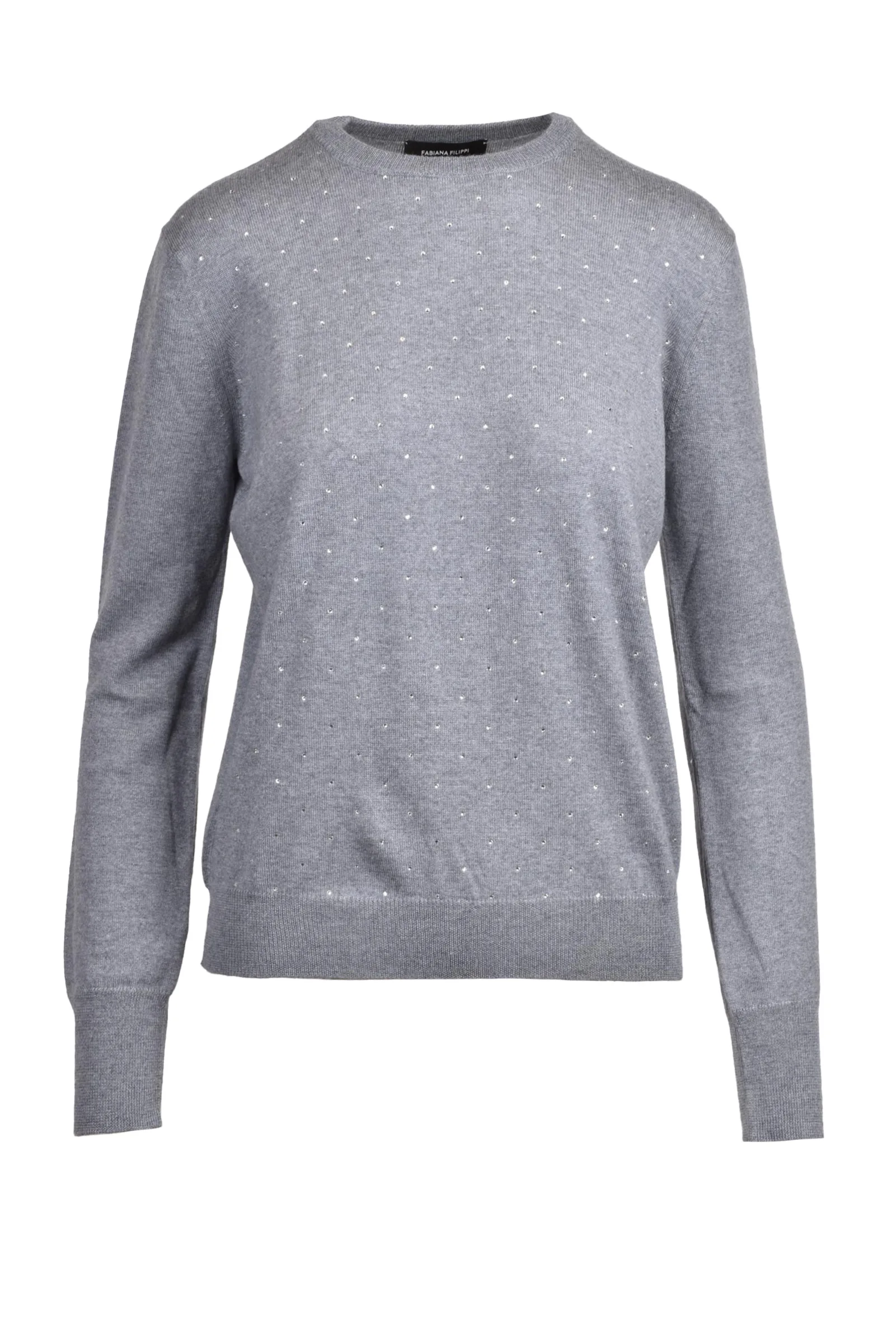 Maglioncino Girocollo Grigio