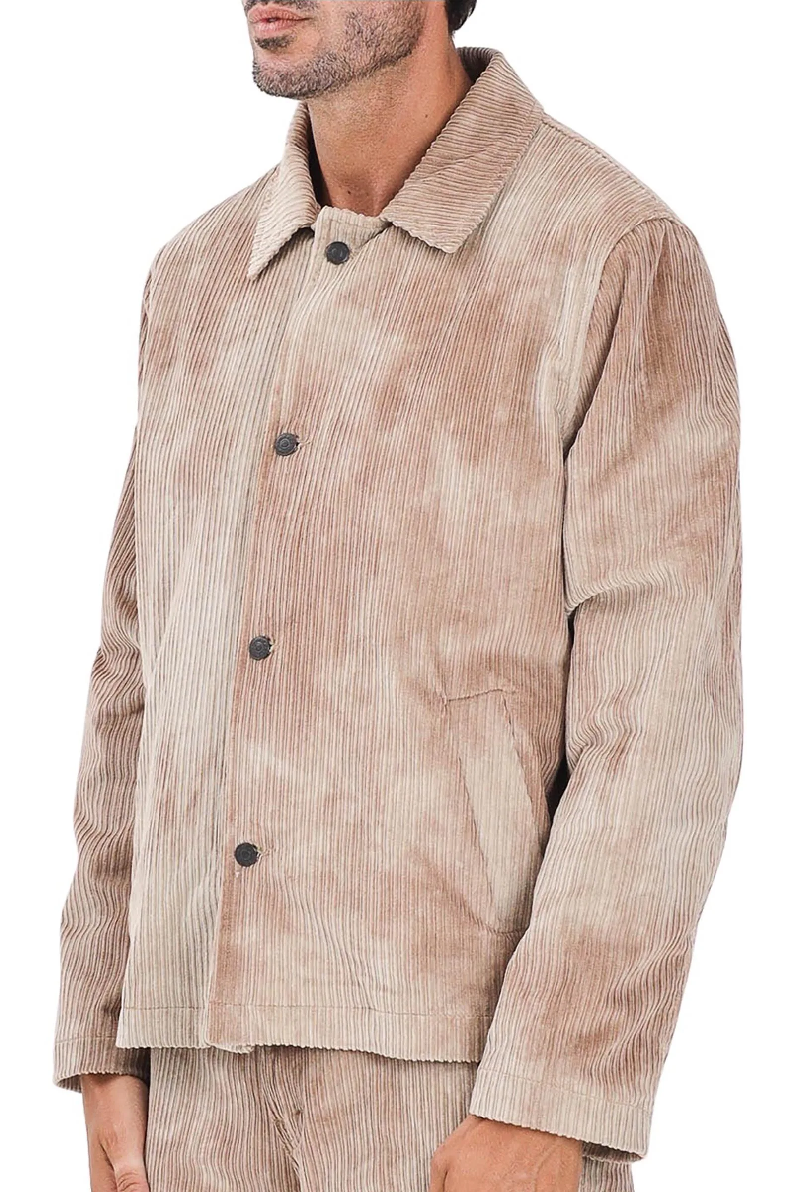 Beige Jacke