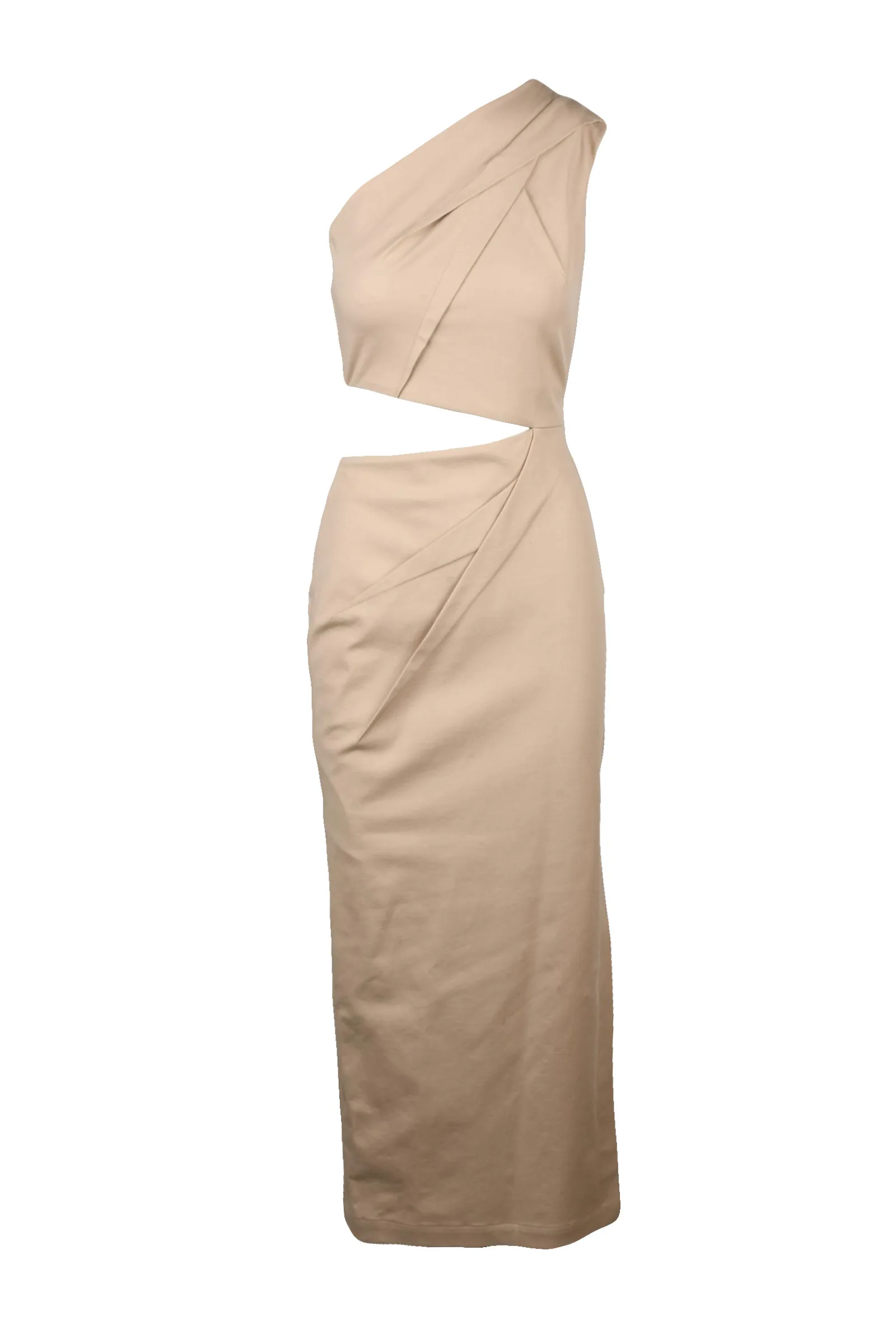 Beiges Kleid
