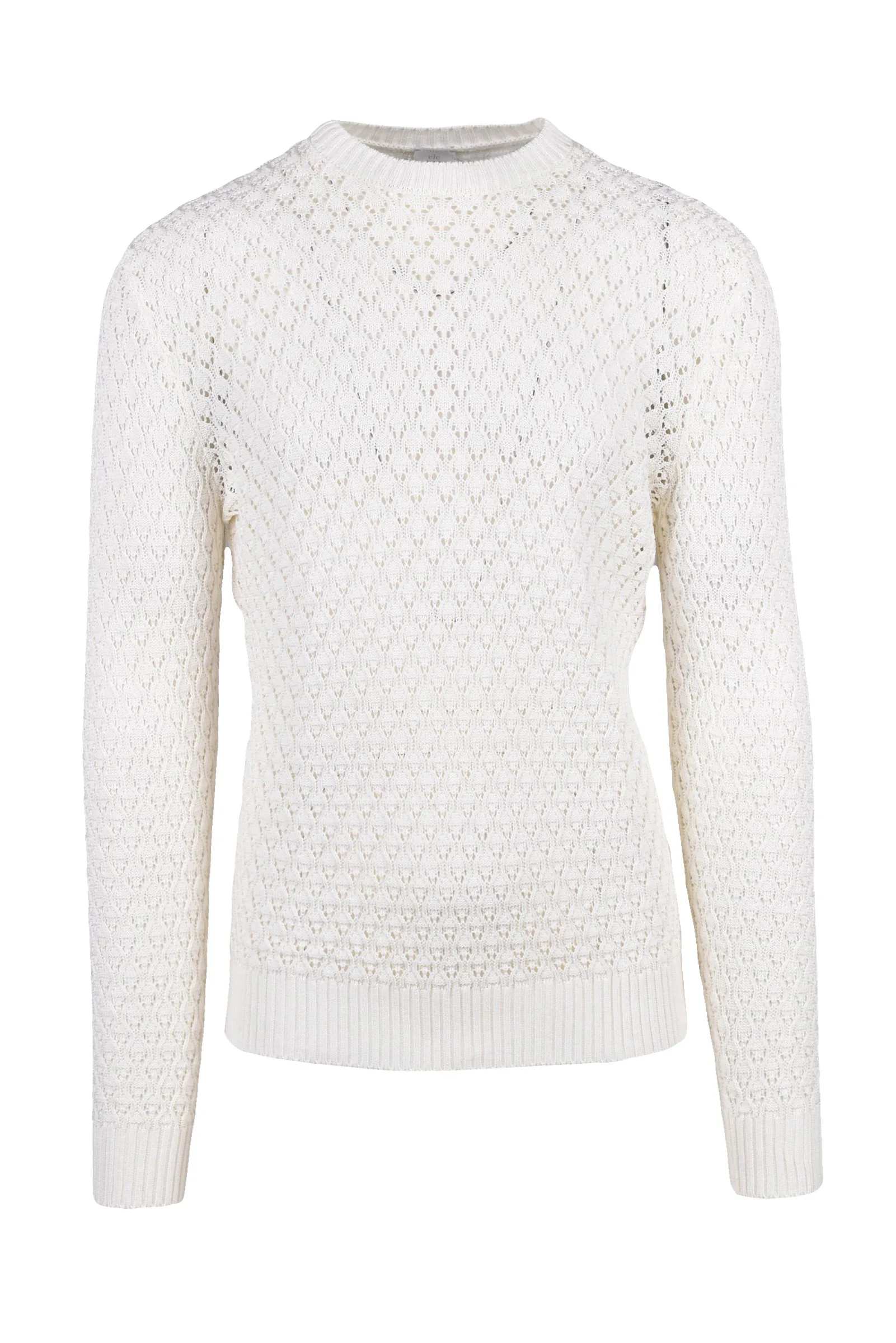 Maglione in Tricot Bianco