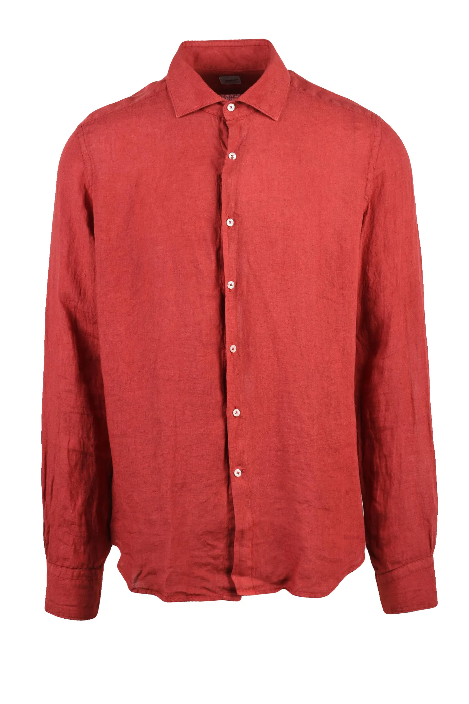Camicia Lino Rosso