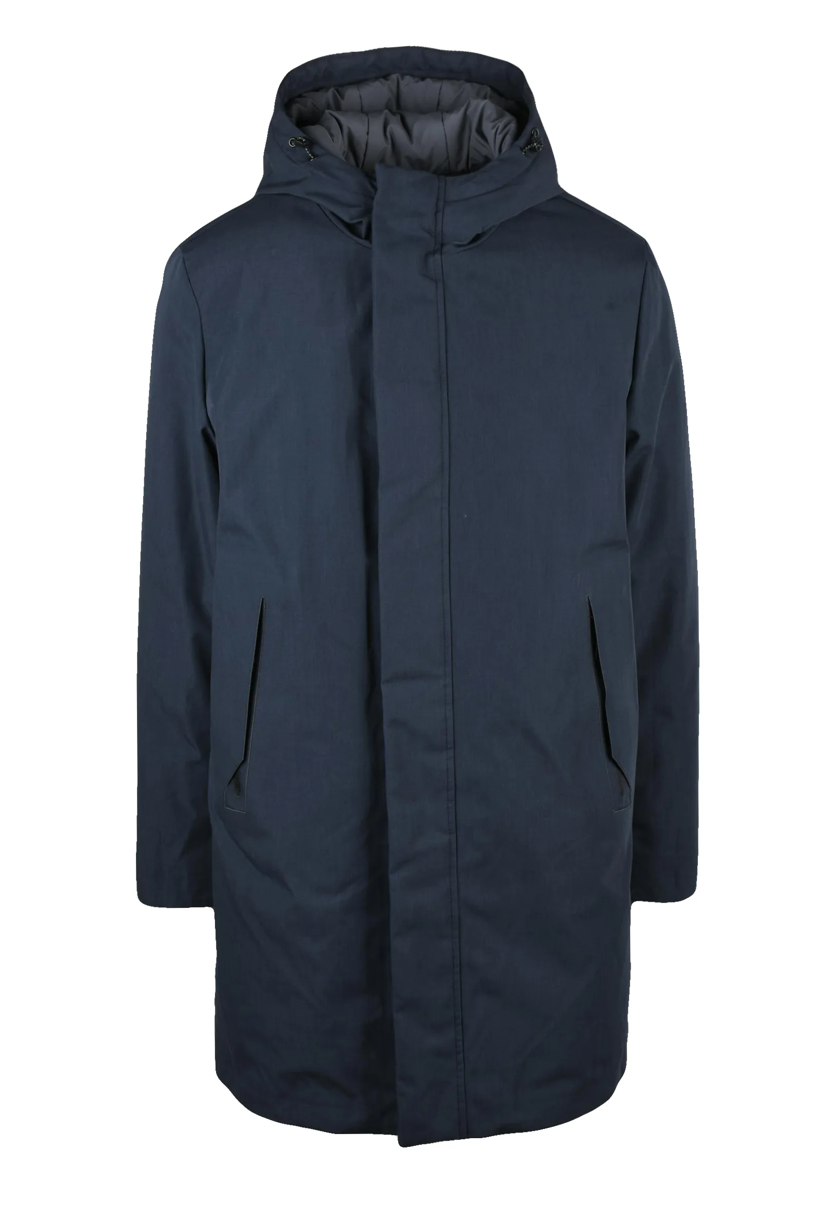 Blaue Jacke