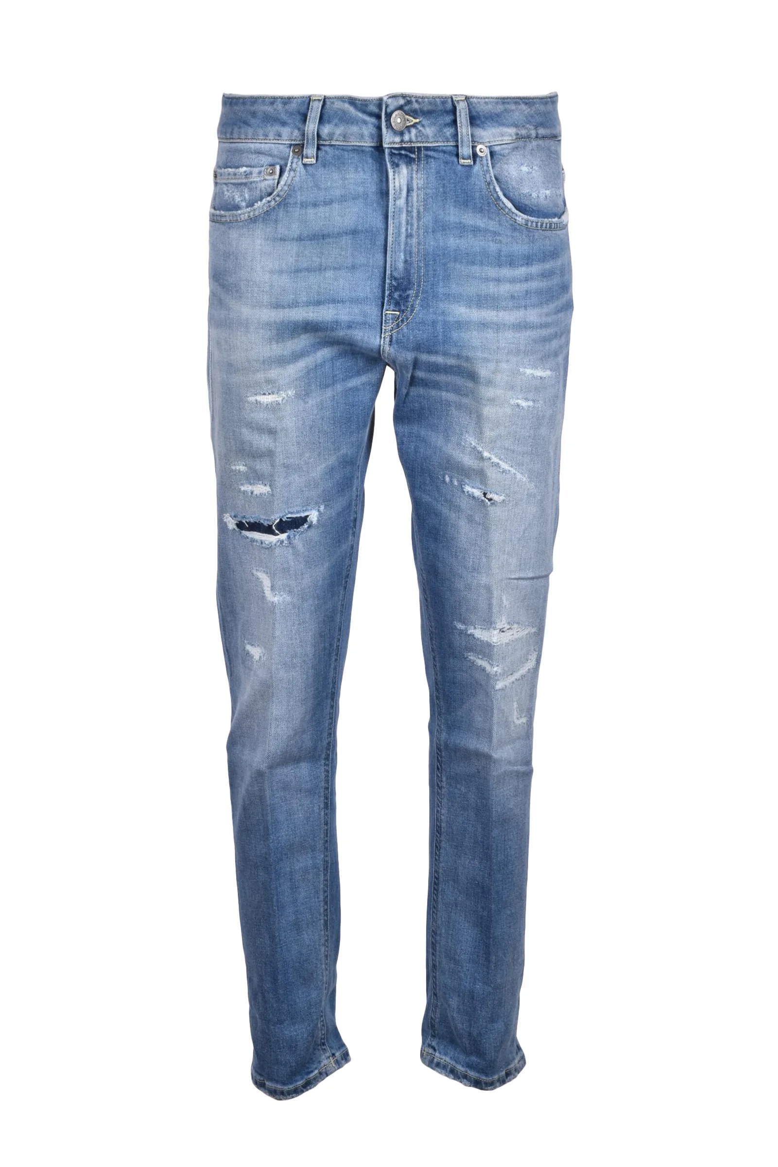 Jeans Mila Carrot Fit Blu