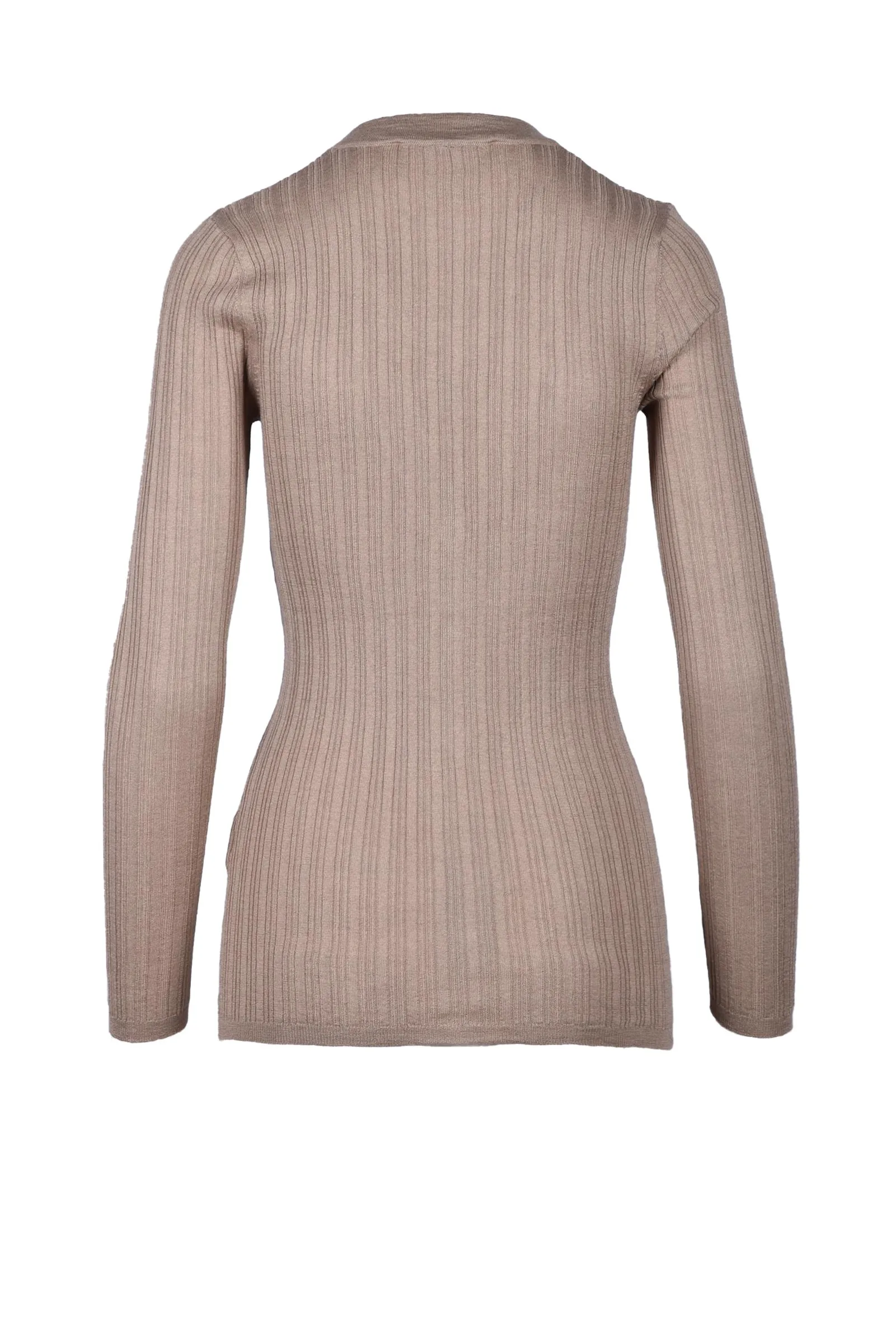 Cardigan Cannettato Beige