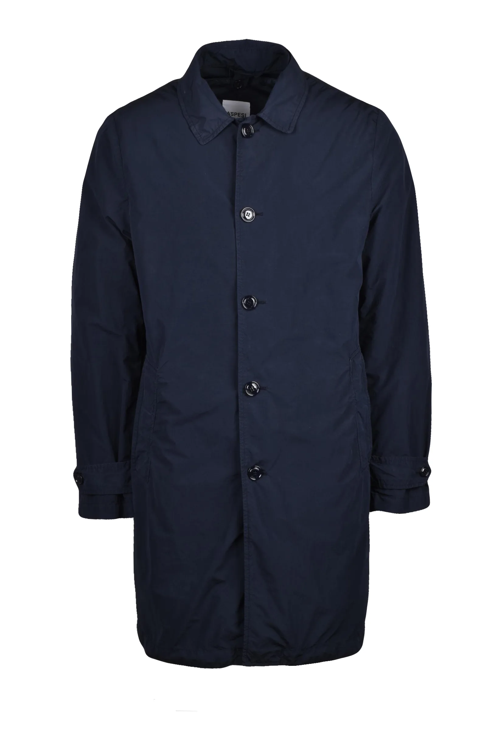 Blaue wasserdichte Jacke