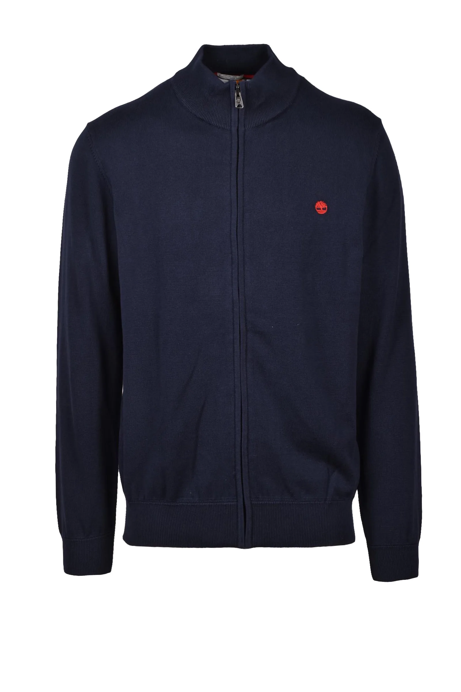 Cardigan con Zip Blu