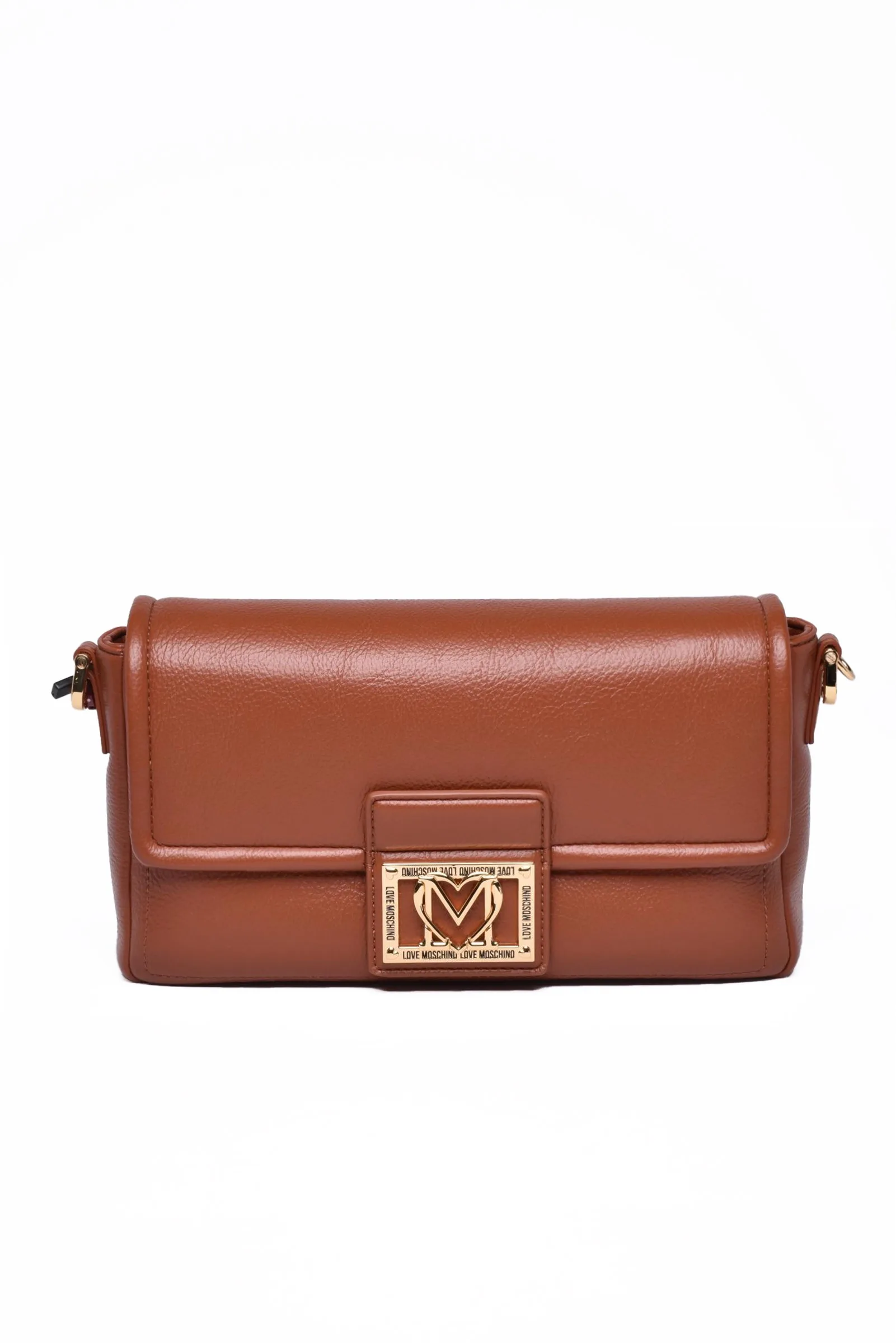 Brown shoulder strap