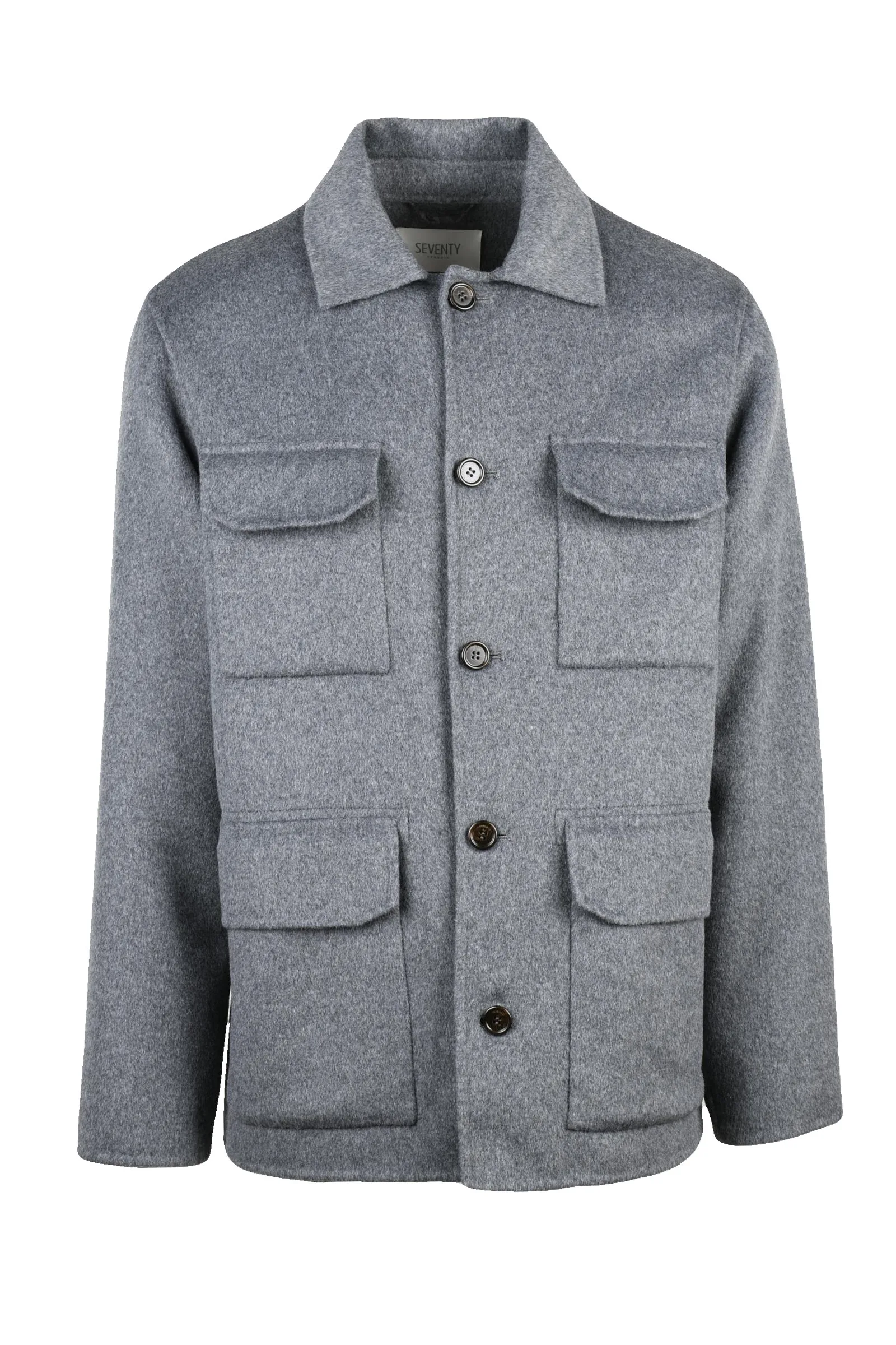 Graue Jacke