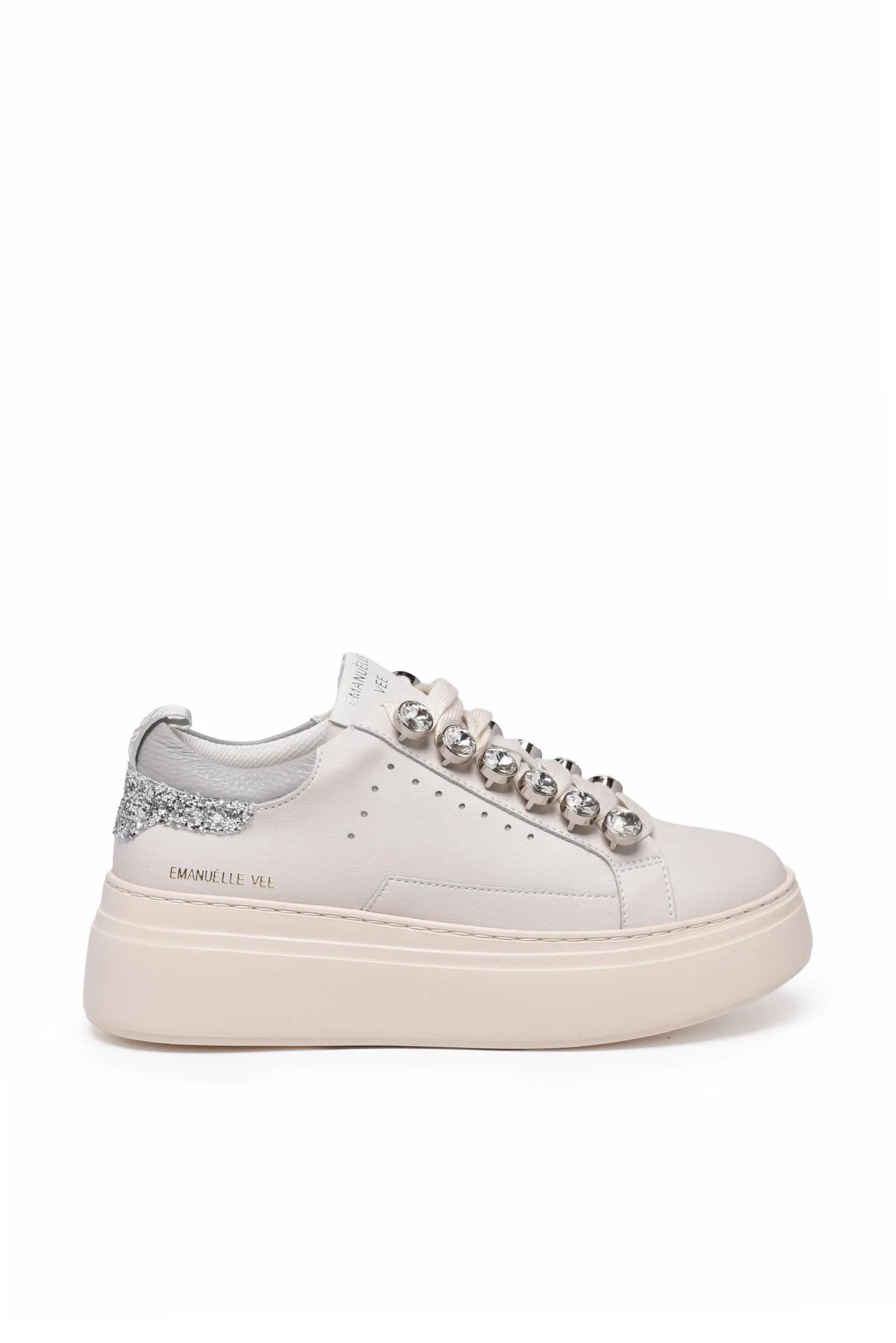 Weiße Turnschuhe