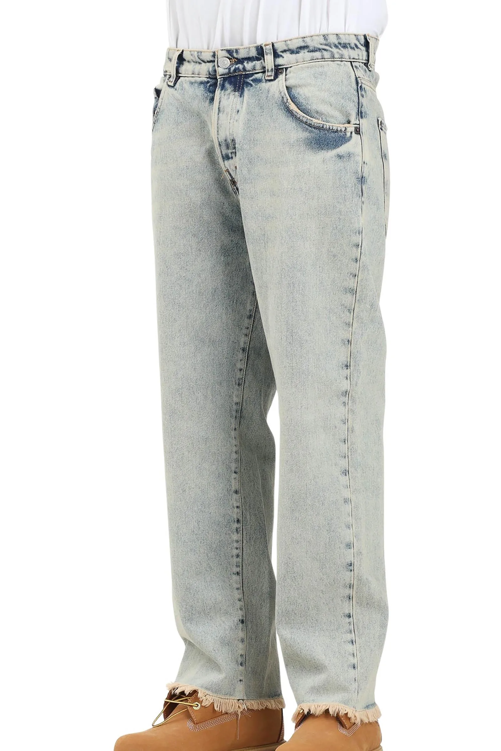 Hellblaue Jeans