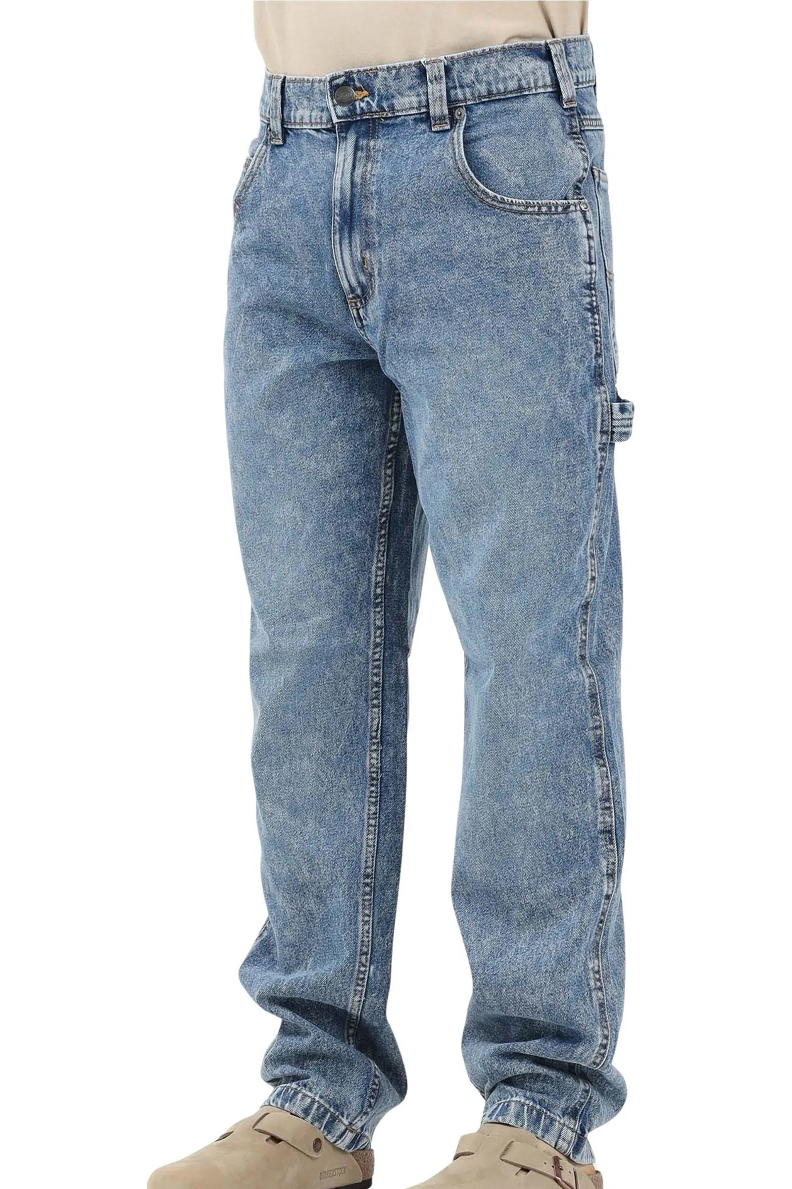 Jeans Cargo Azzurro