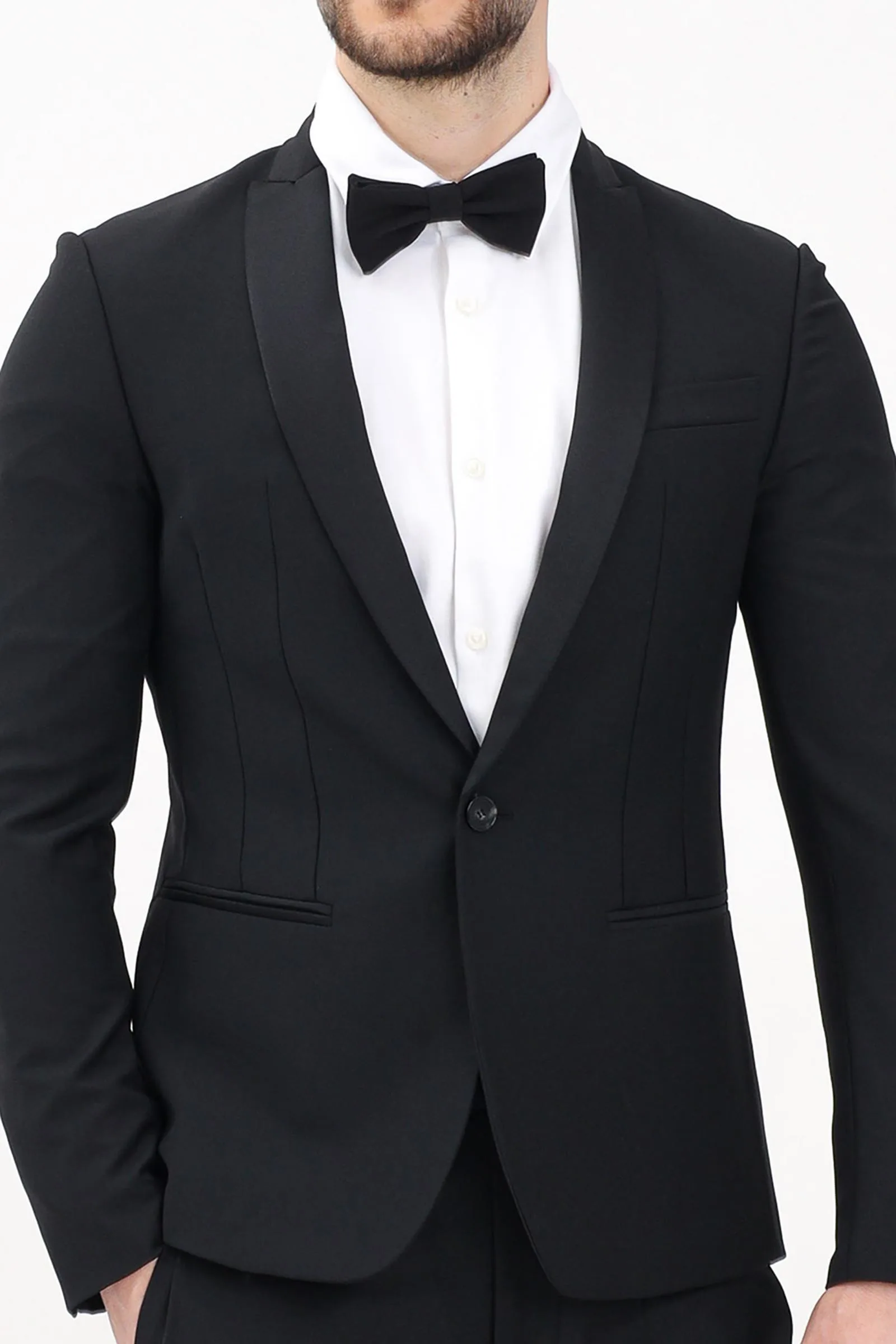 Schwarze Jacke