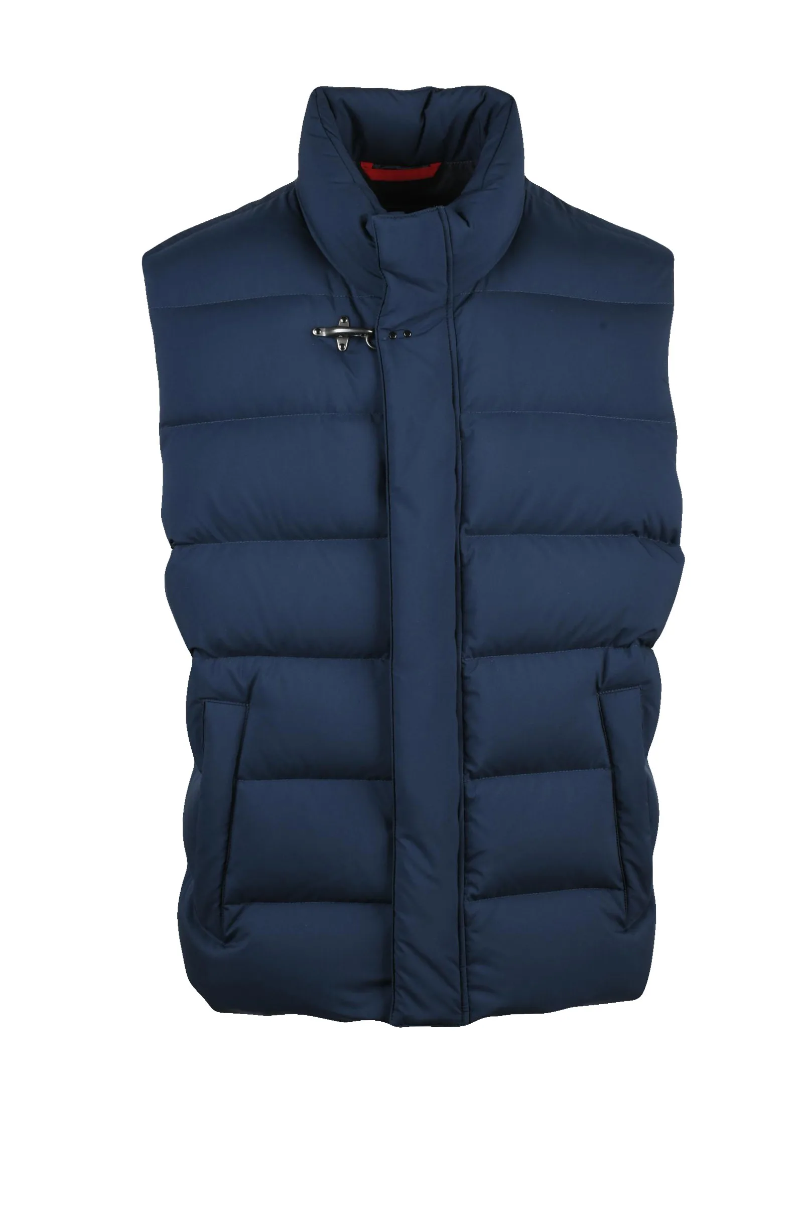 Blau ärmellos