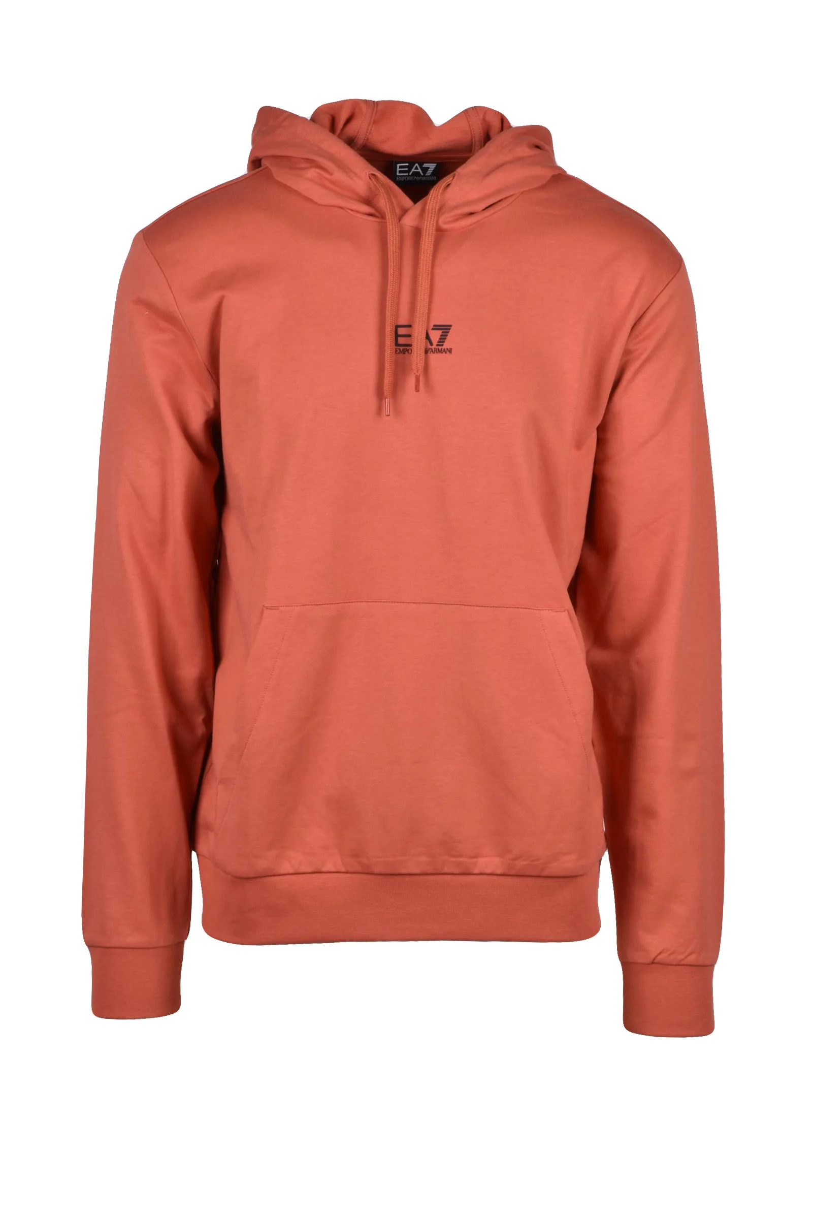 Felpa con Cappuccio Rosso