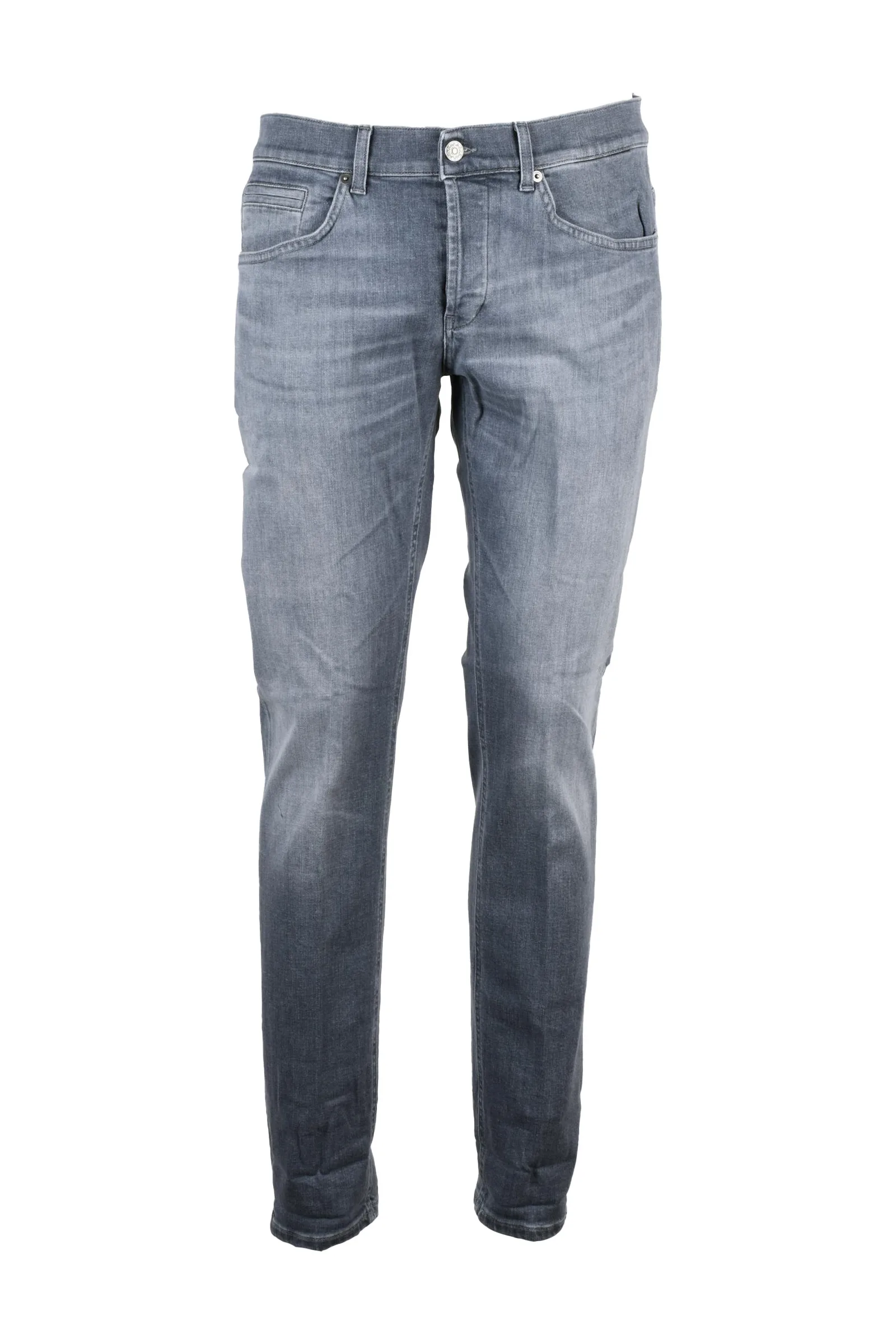 Graue Jeans