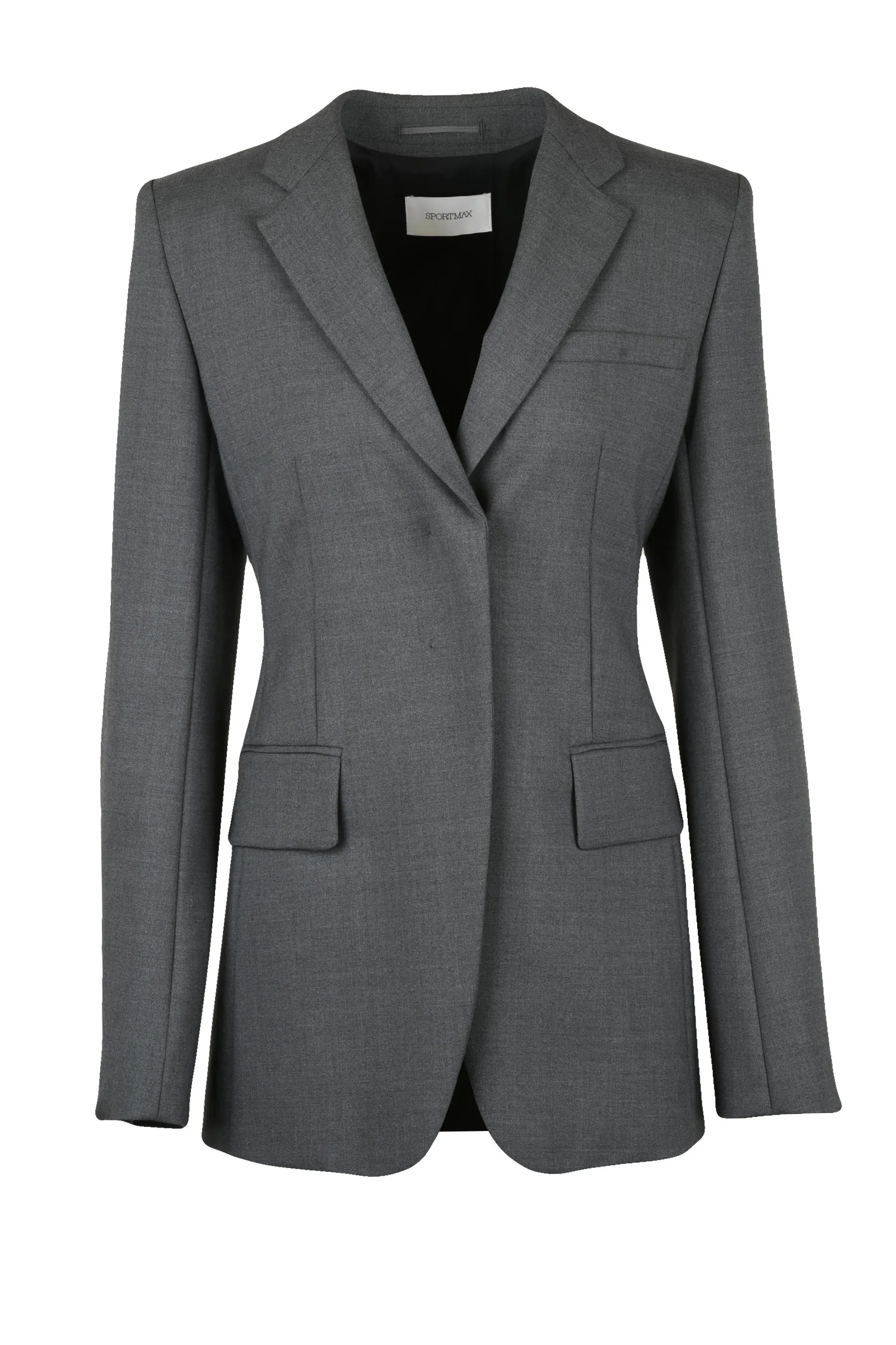 Graue Jacke