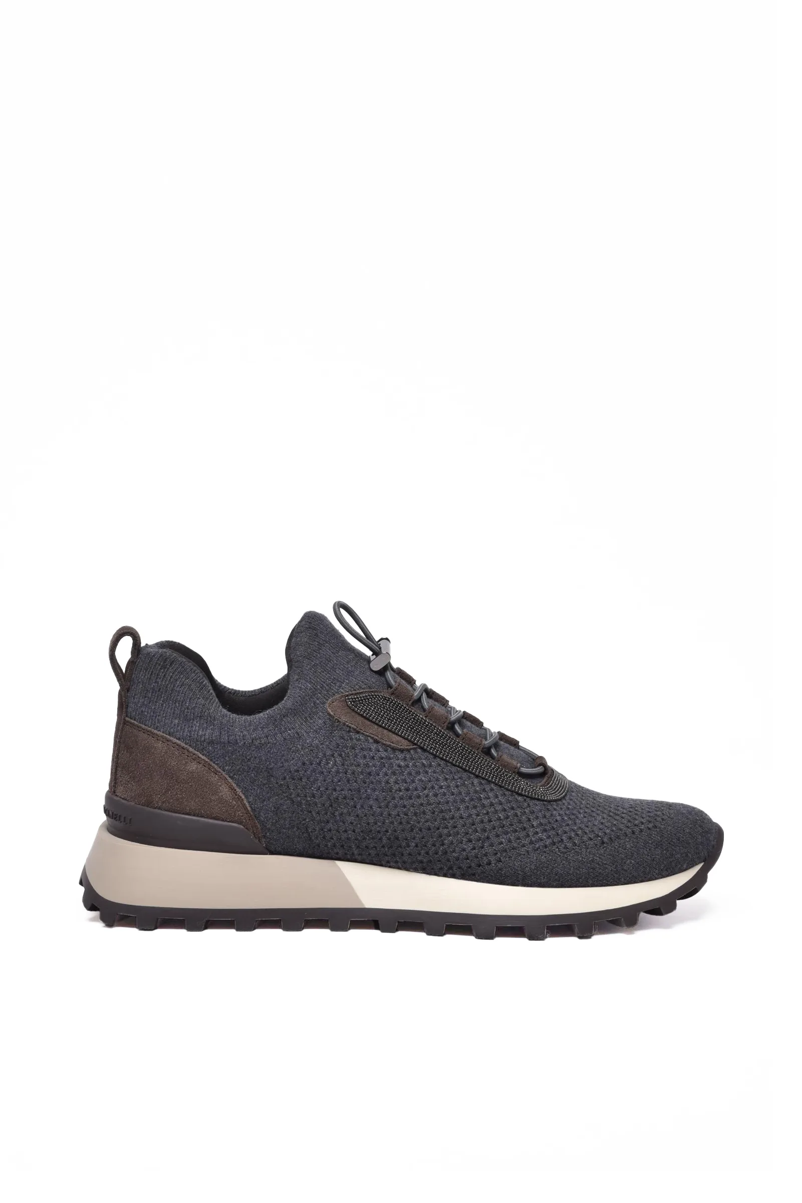 Graue Turnschuhe