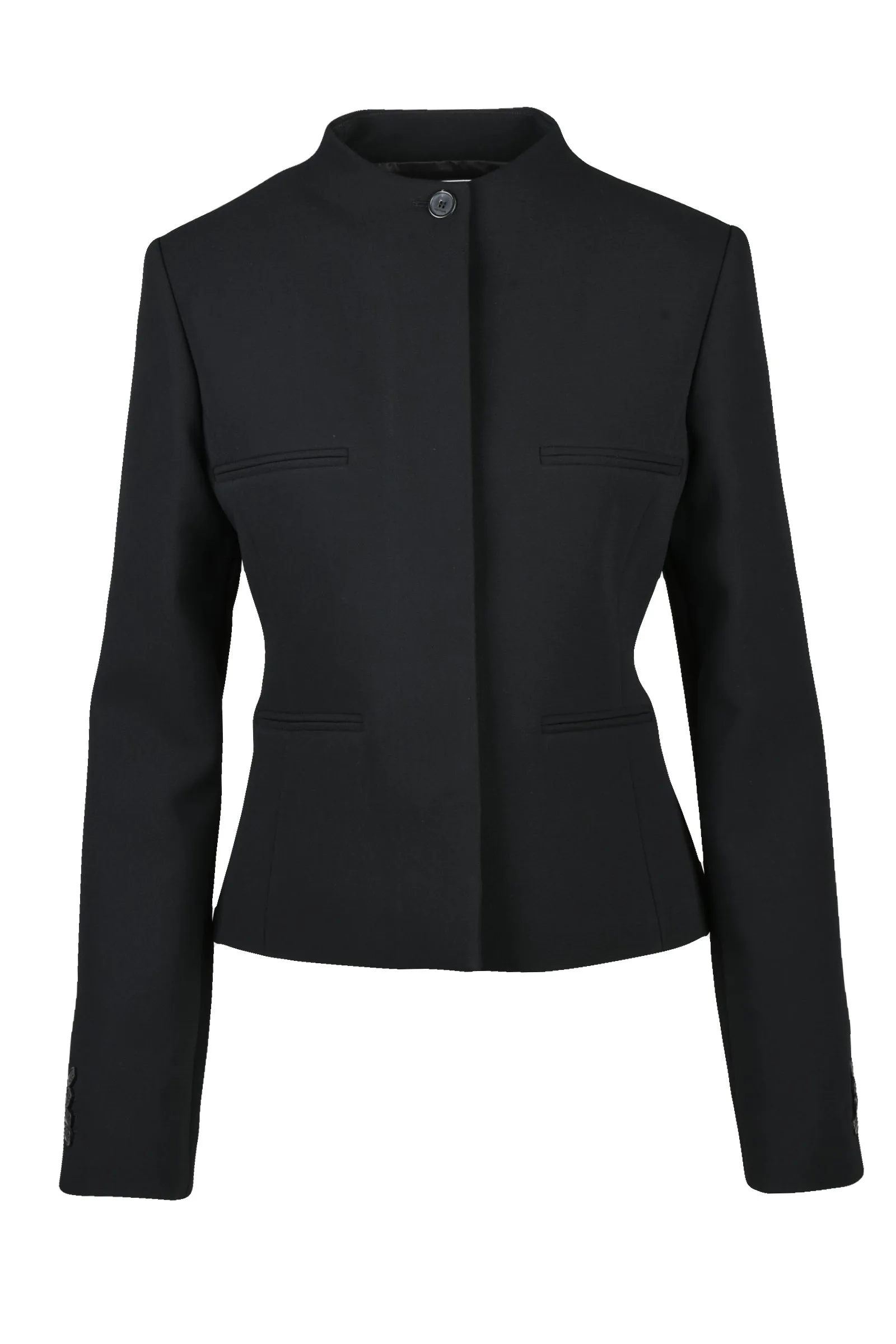 Kurze schwarze Jacke