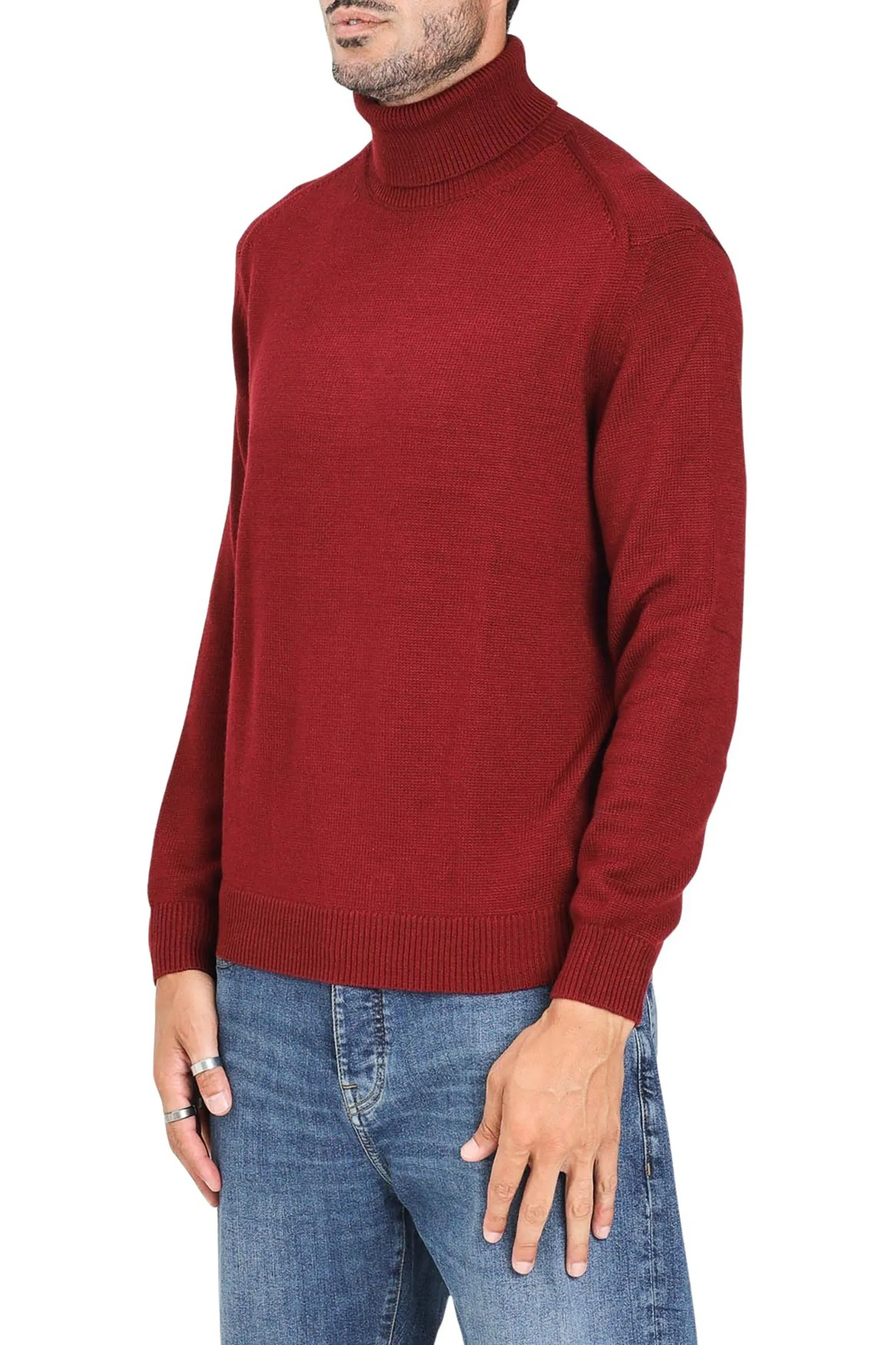 Roter Pullover
