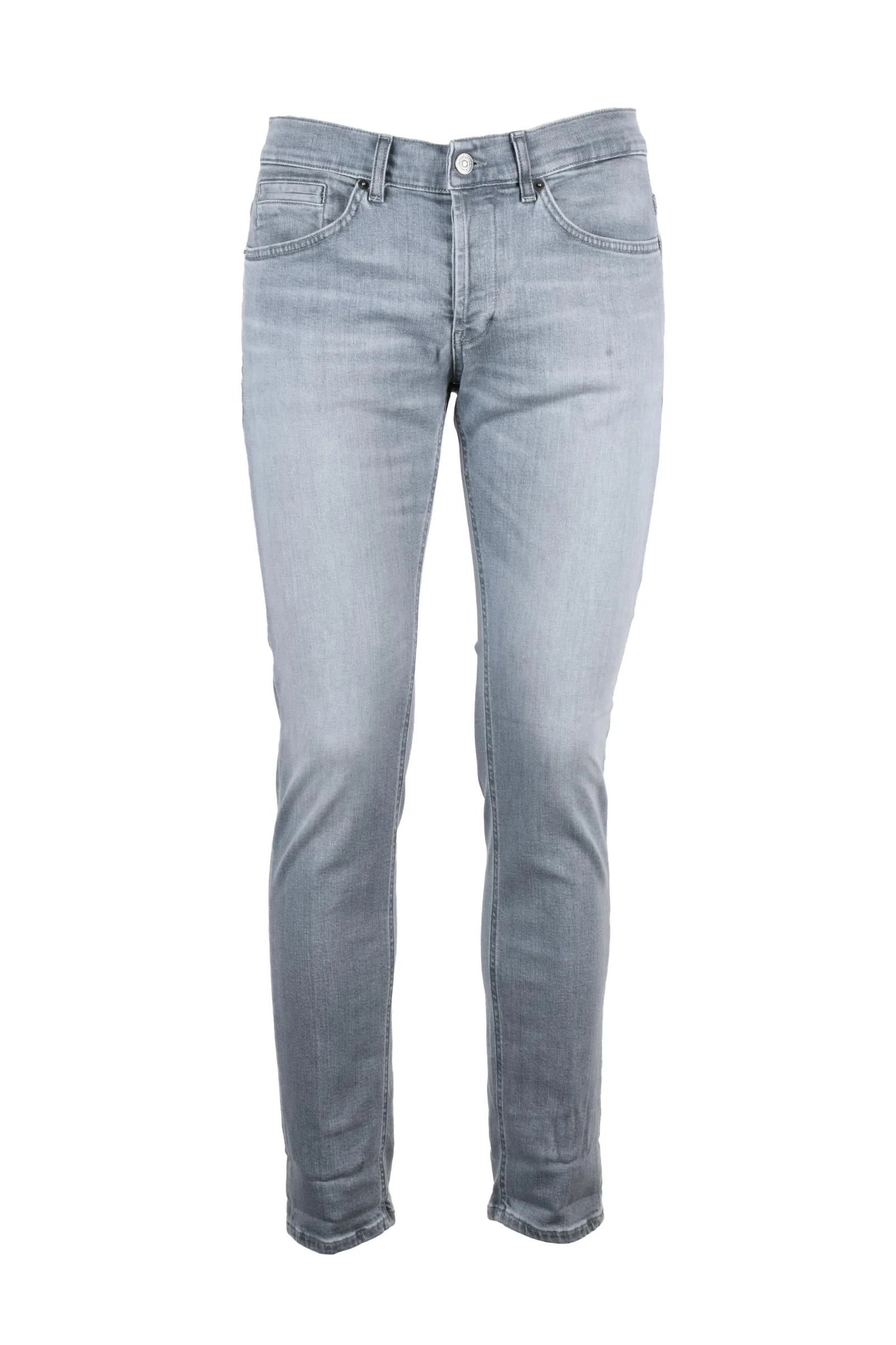 Graue Jeans