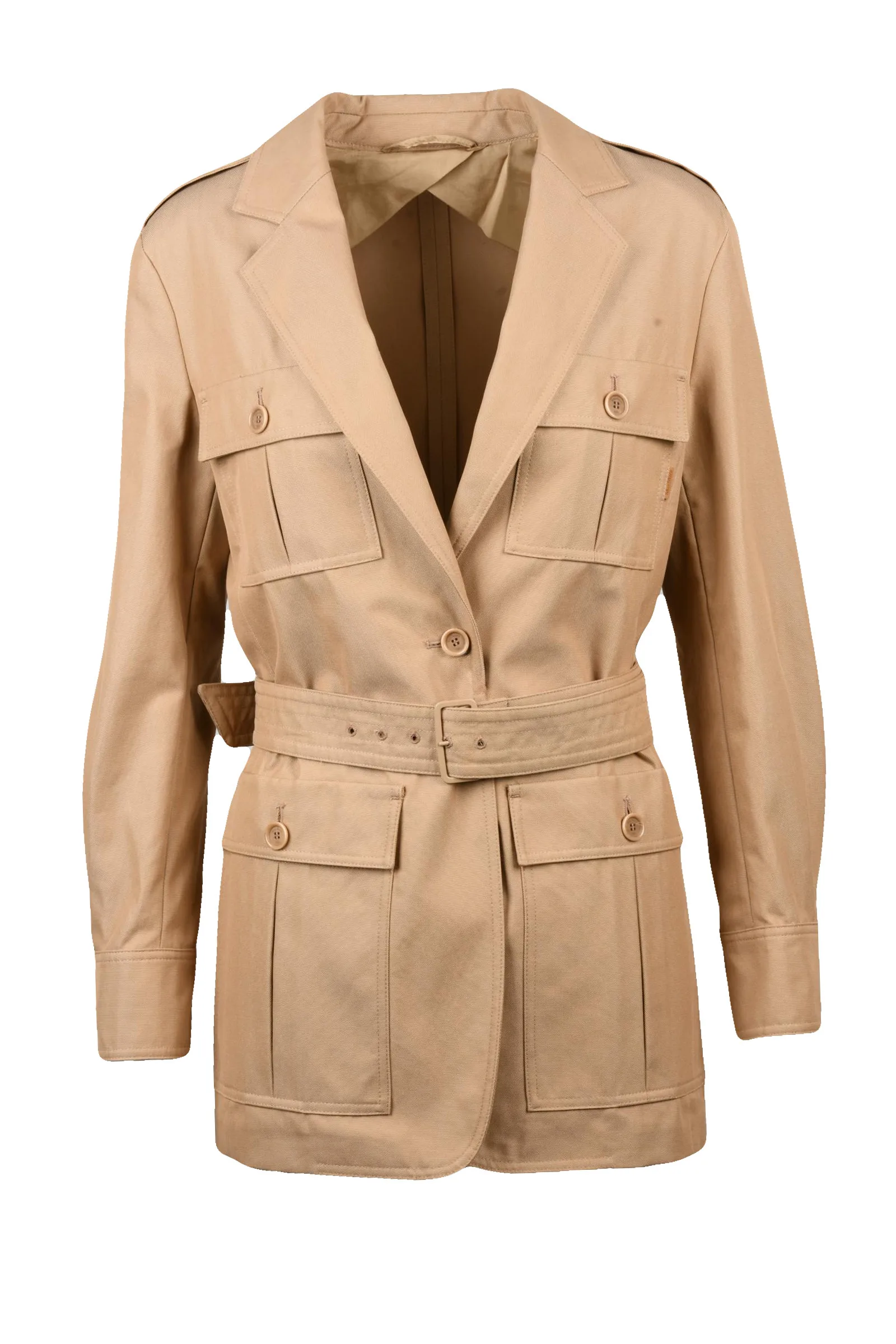 Braune Jacke