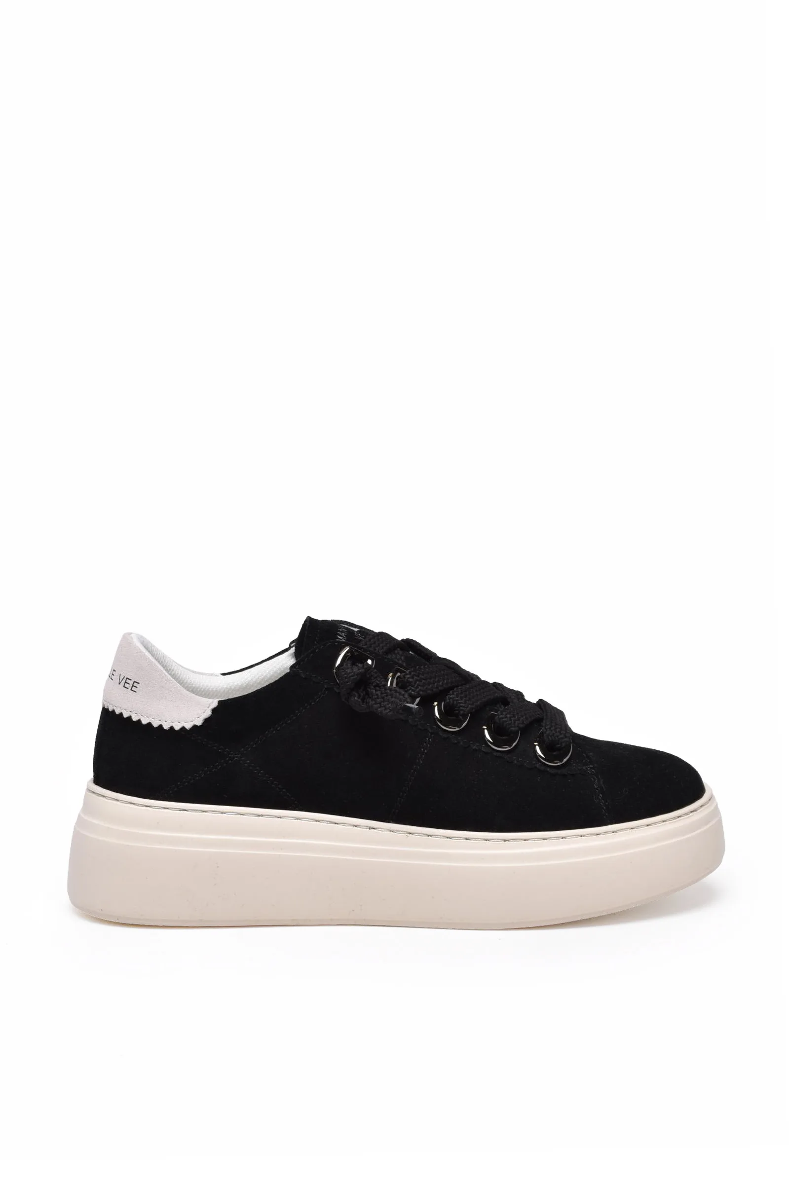 Schwarze Turnschuhe