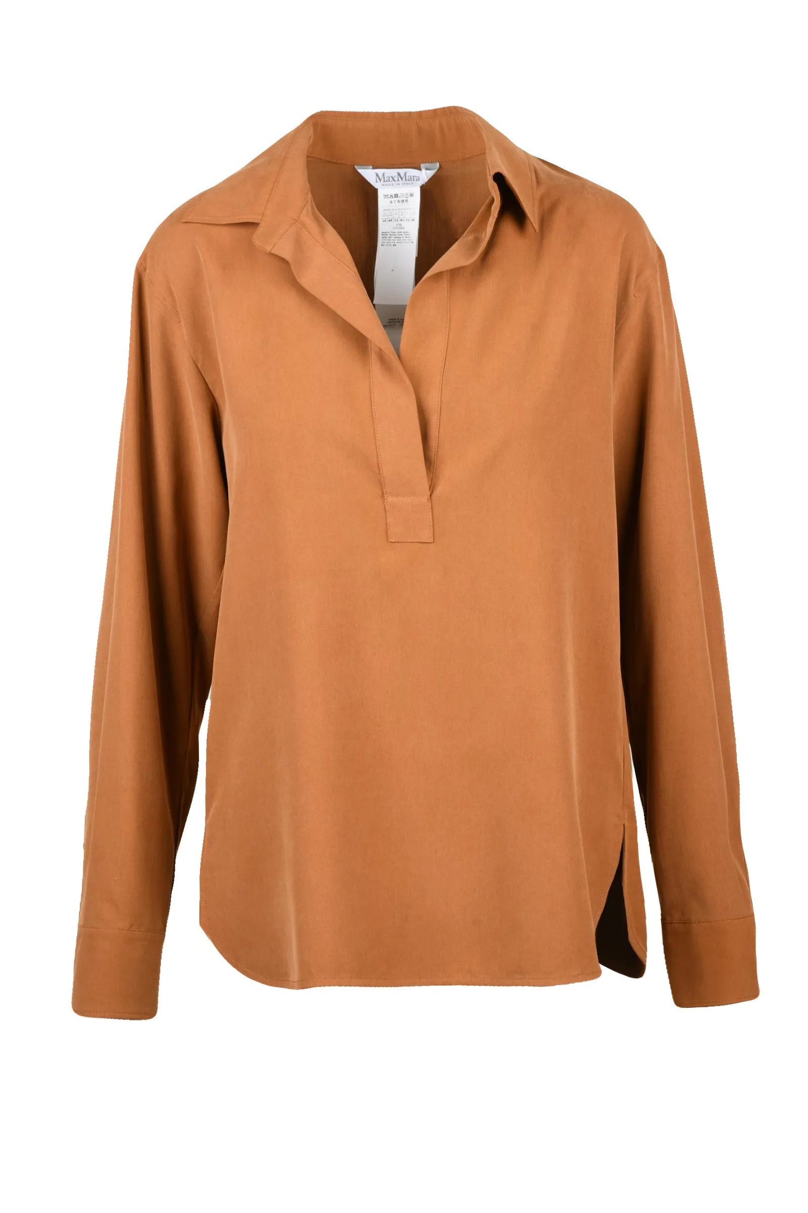 Braune Bluse