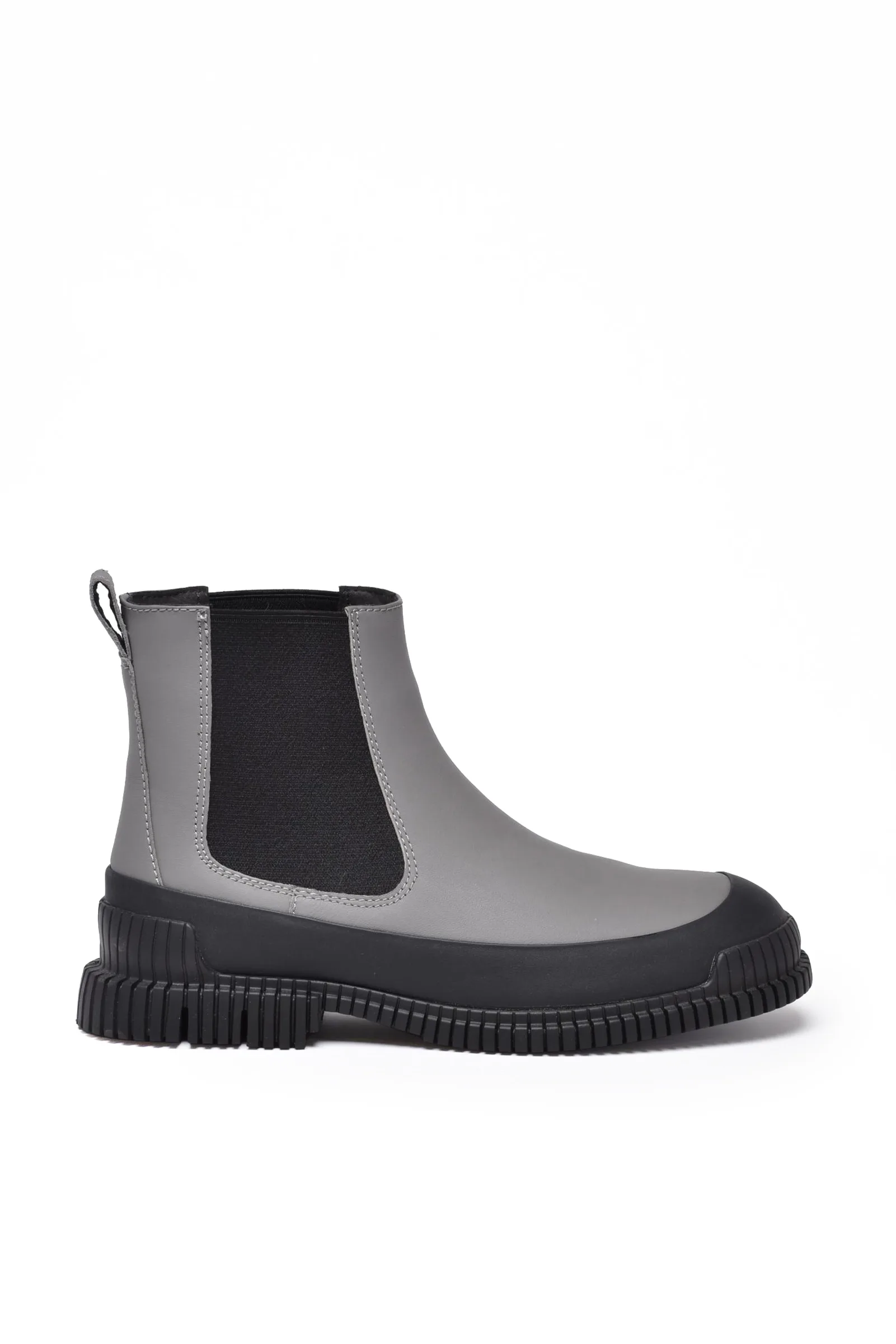 Graue Stiefeletten