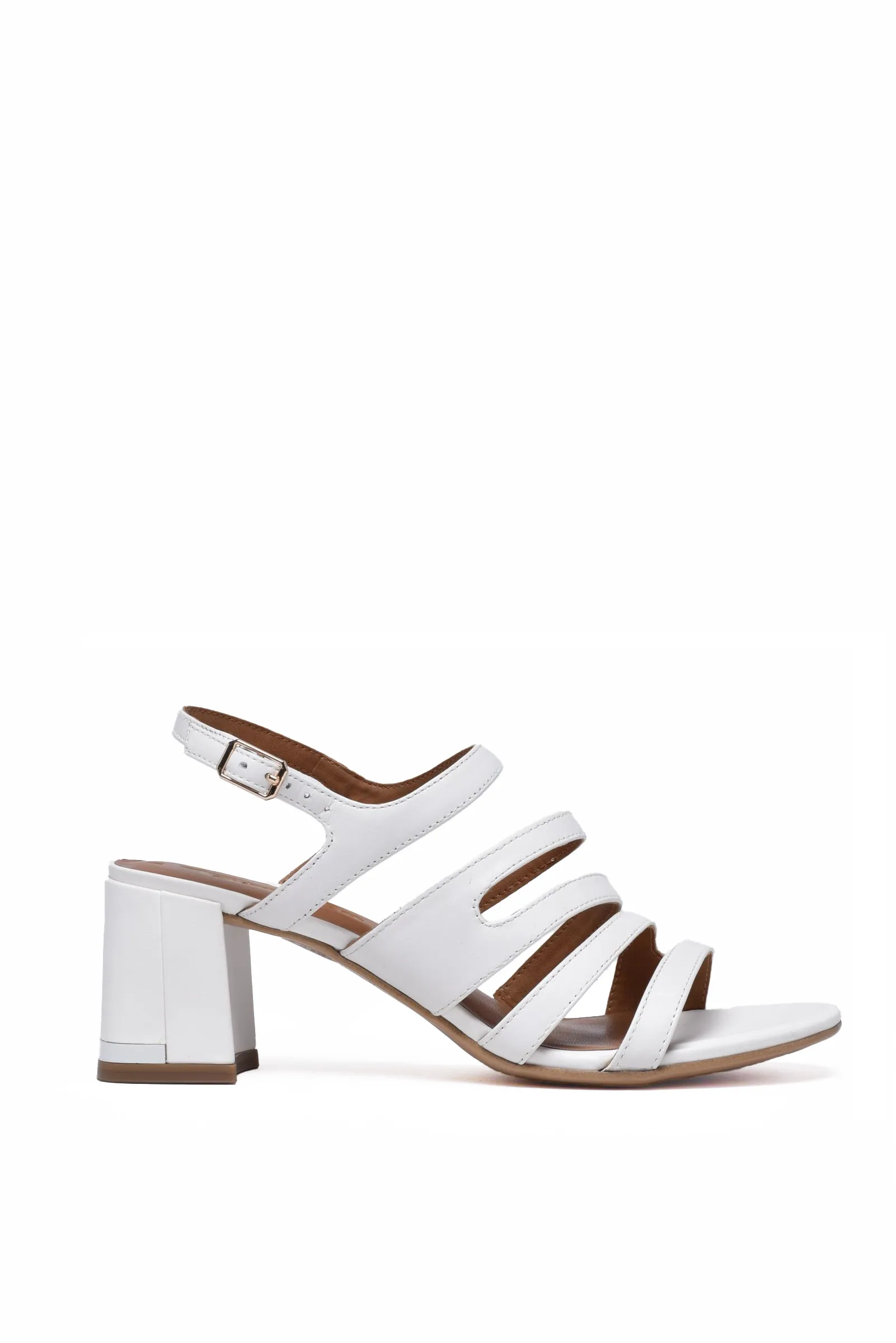 Sandalo Tacco 6cm Bianco