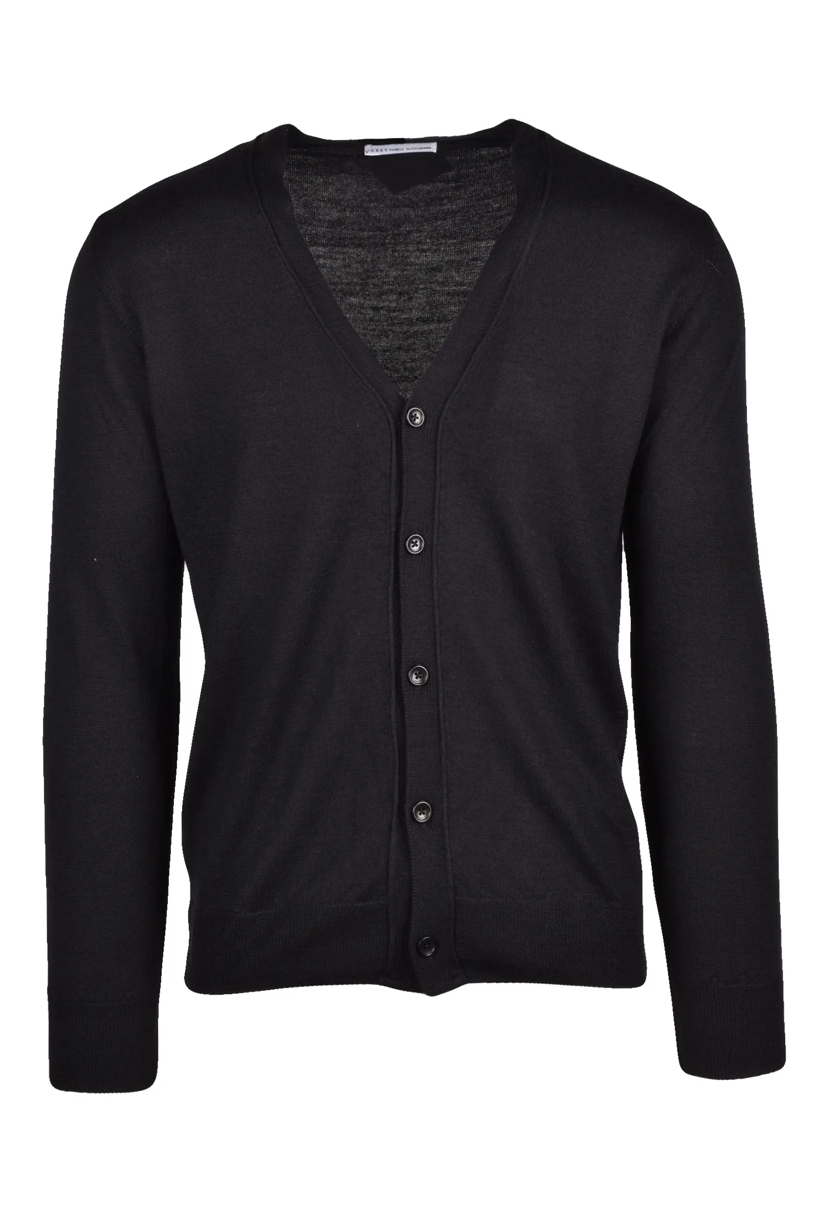 Schwarze Strickjacke