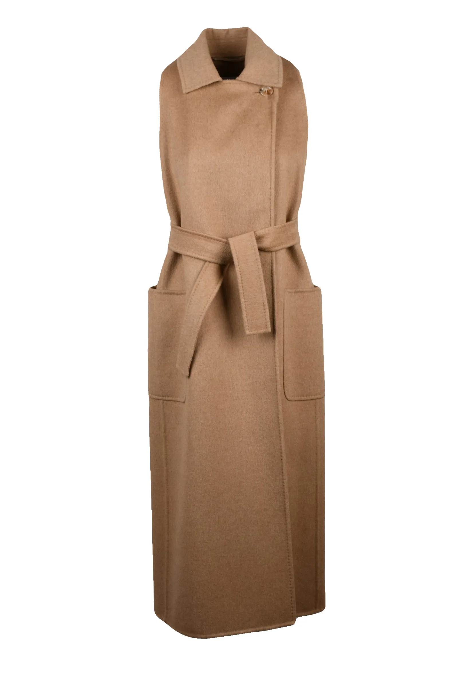 Max Mara Braun ärmellos