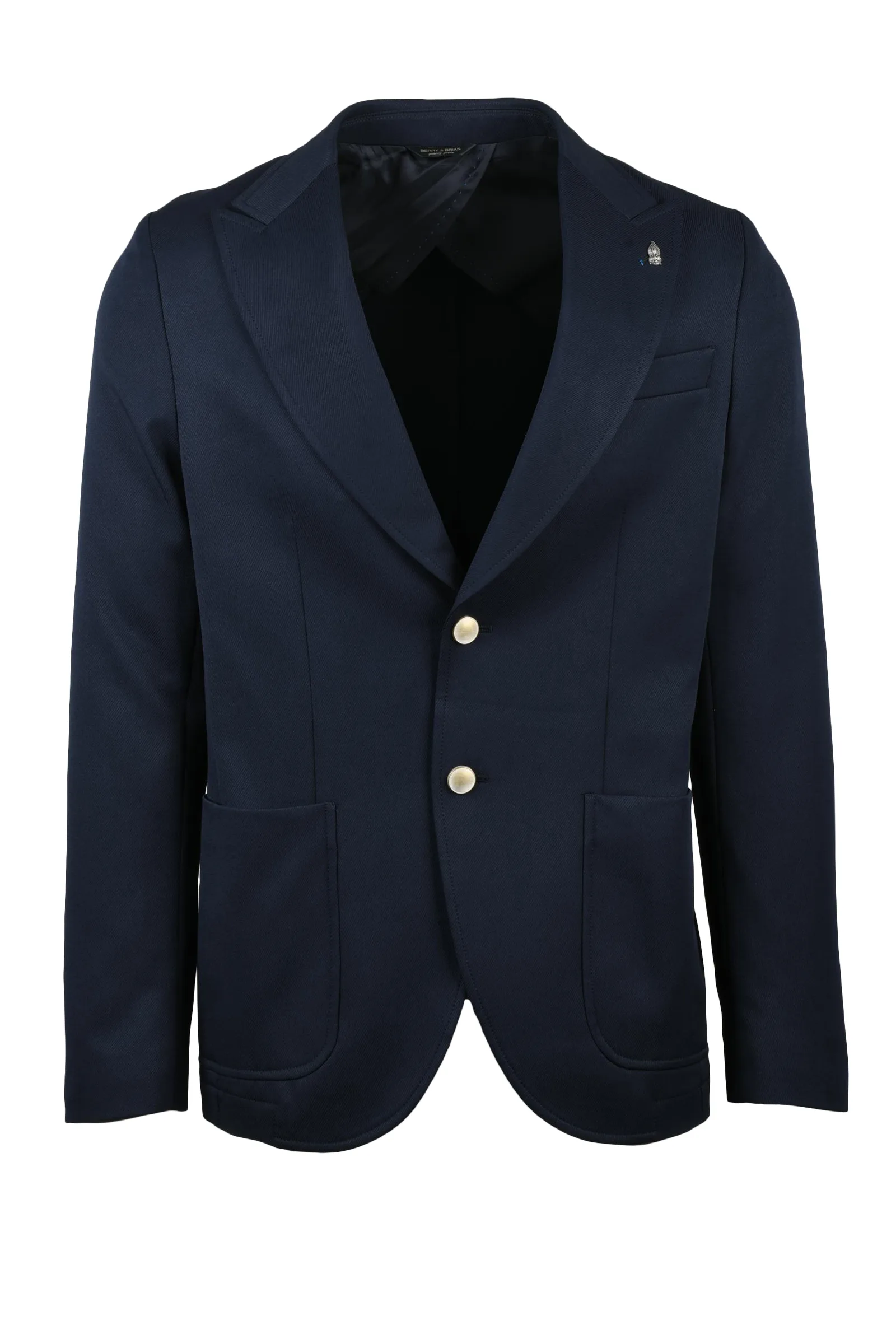 Blaue Jacke