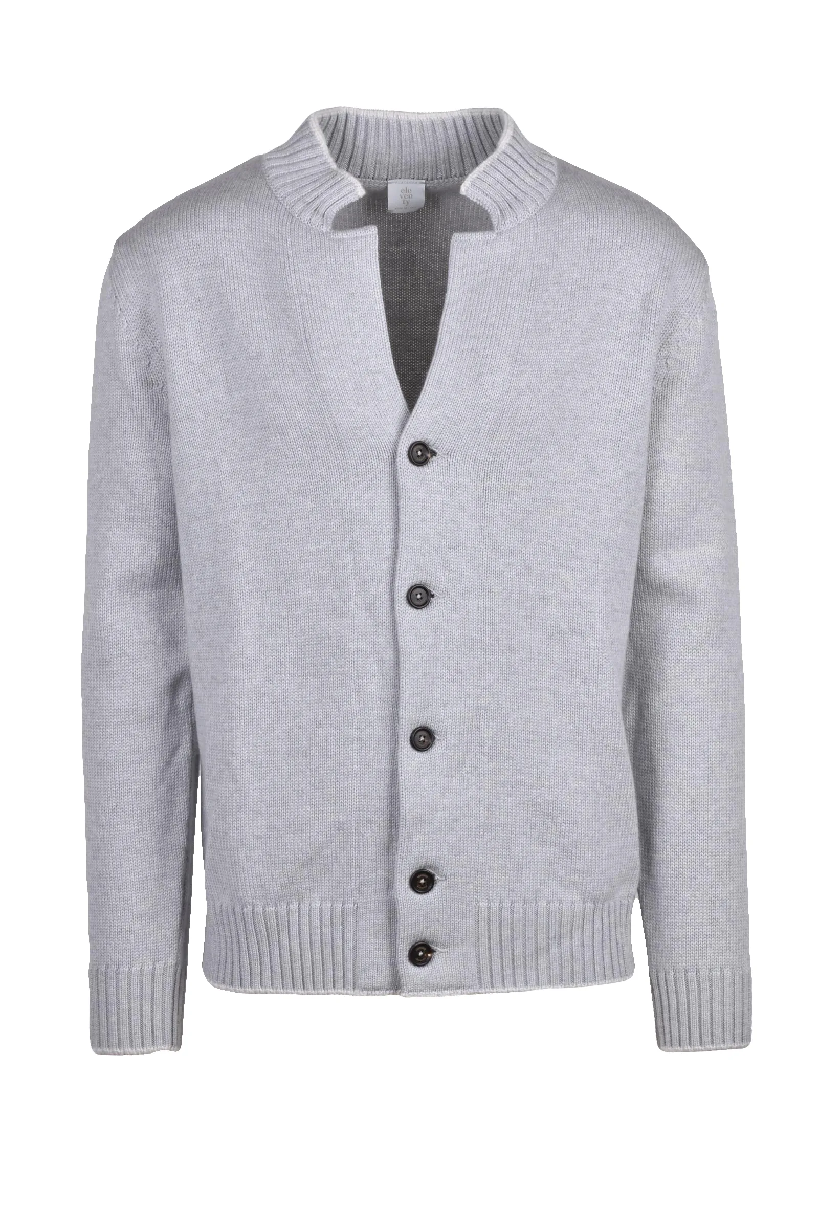 Grauer Cardigan