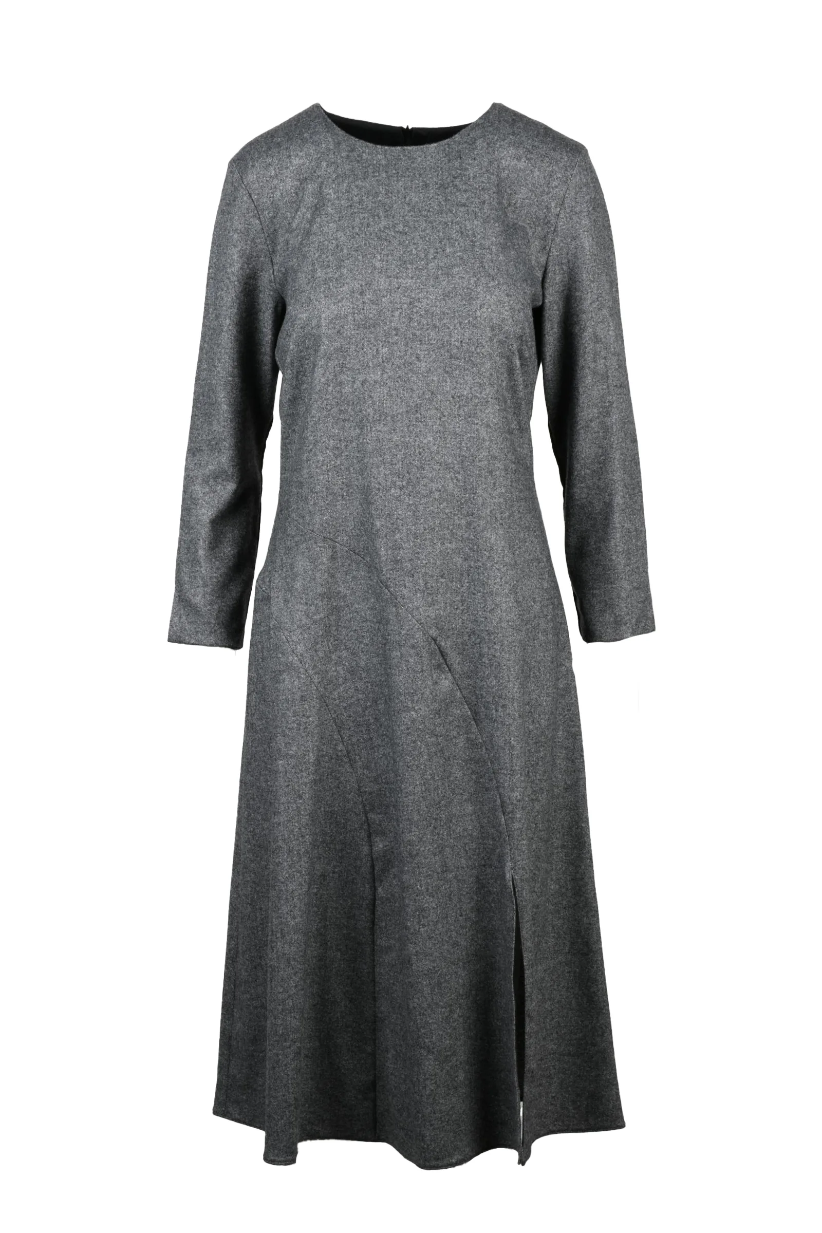 Graues Kleid