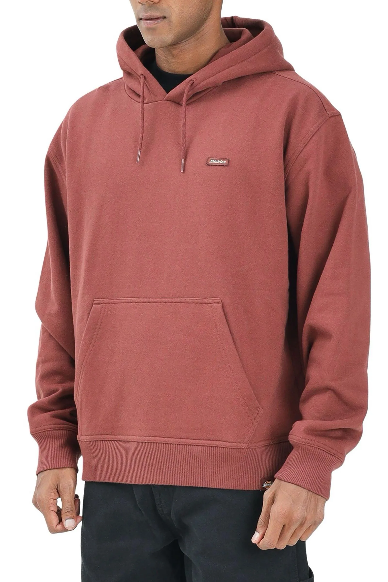 Felpa con Cappuccio Rosso