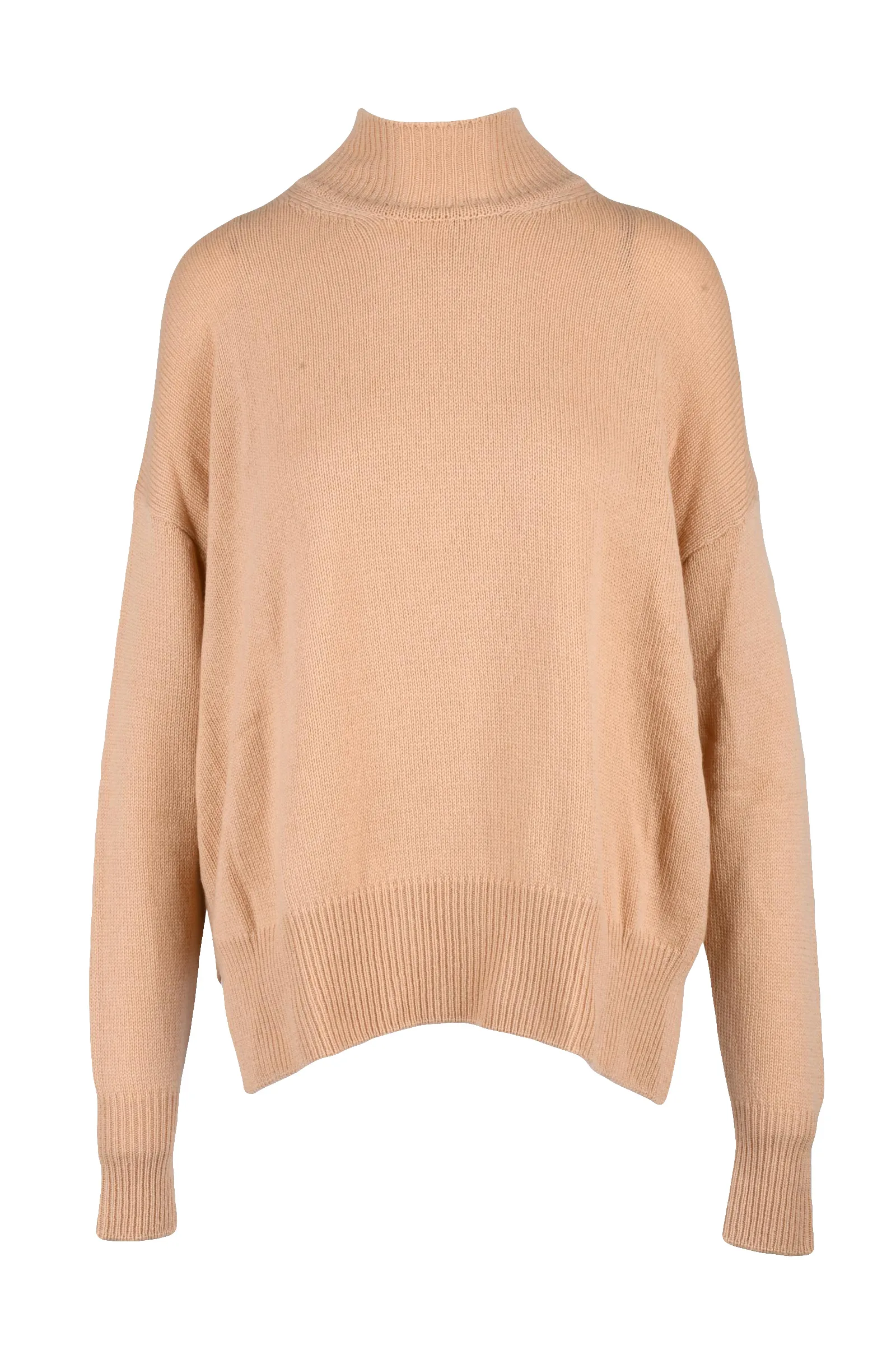 Maglia Pullover Lupetto Marrone