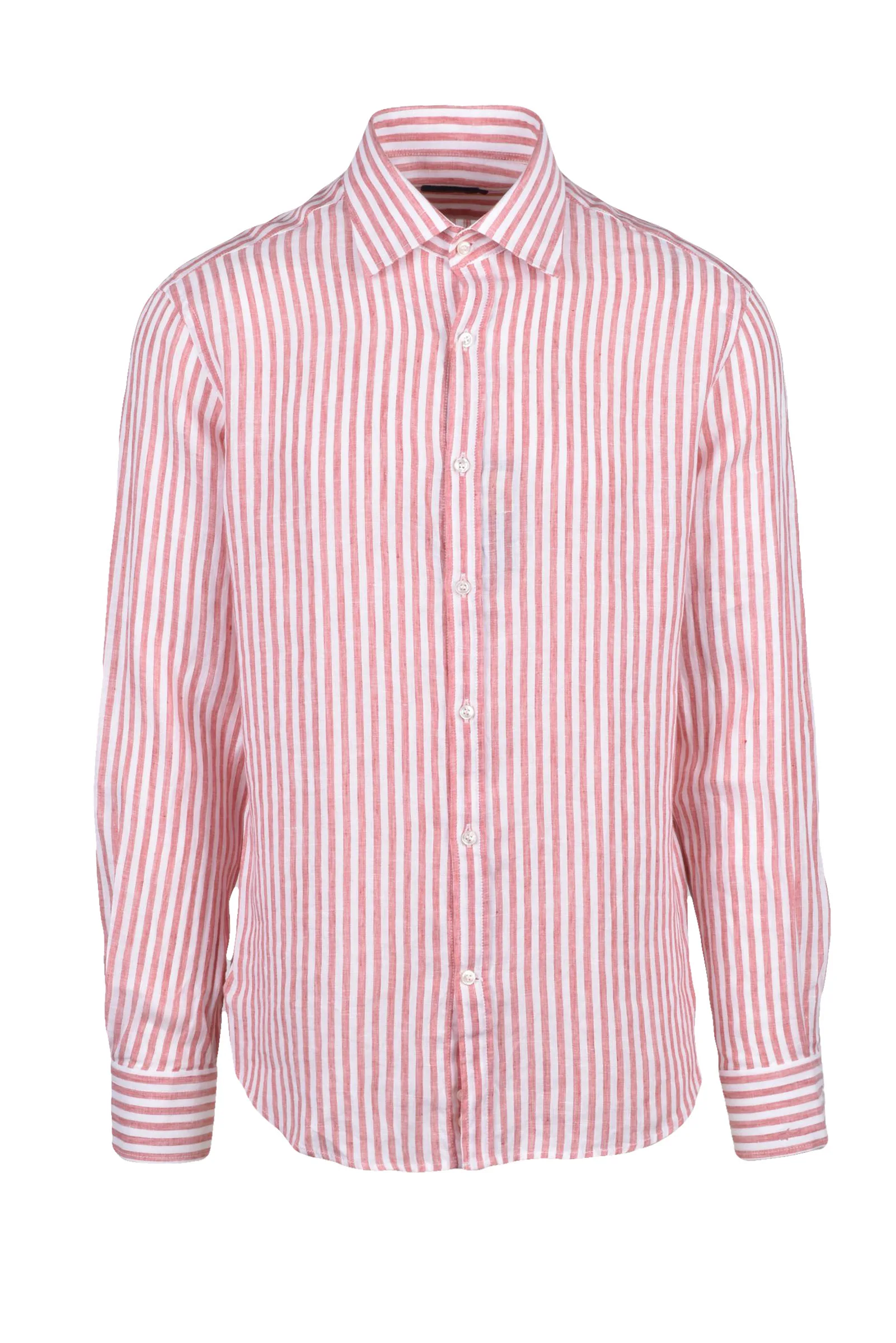 Camicia in Lino Bianco
