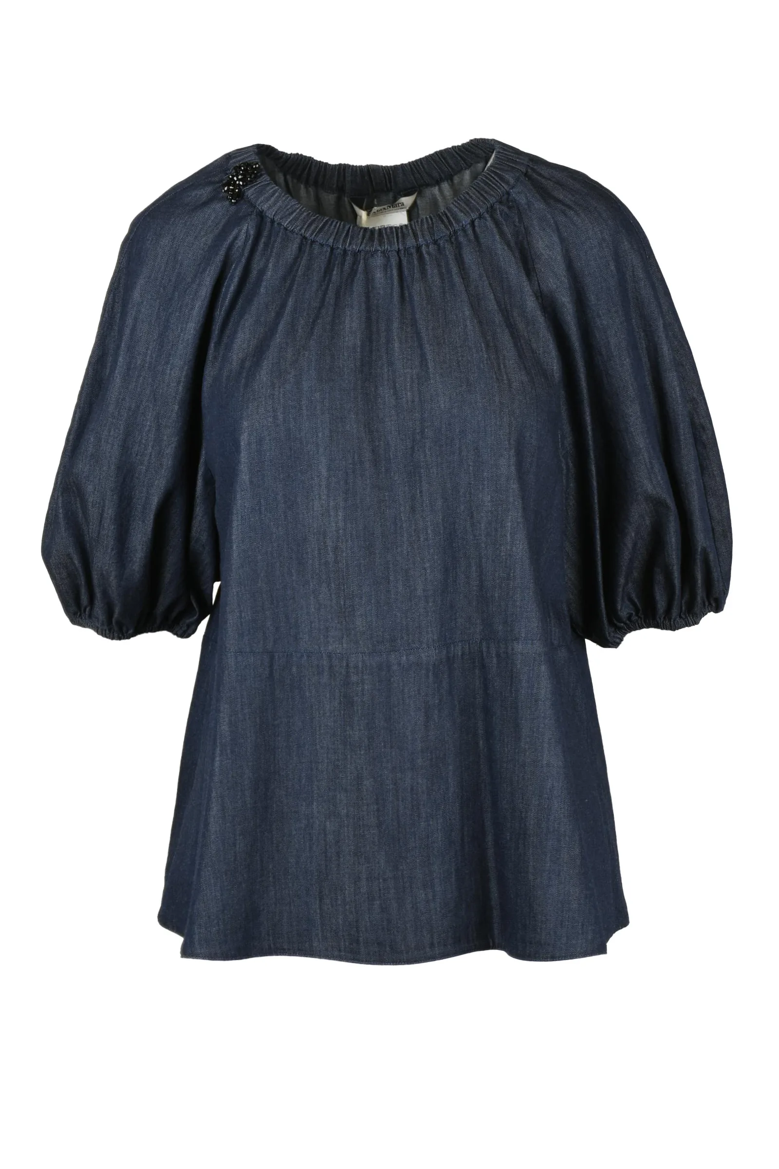 s Max Mara Blaue Bluse