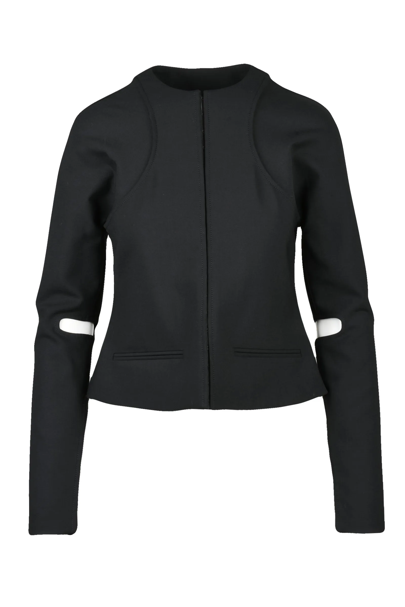 Schwarze Jacke