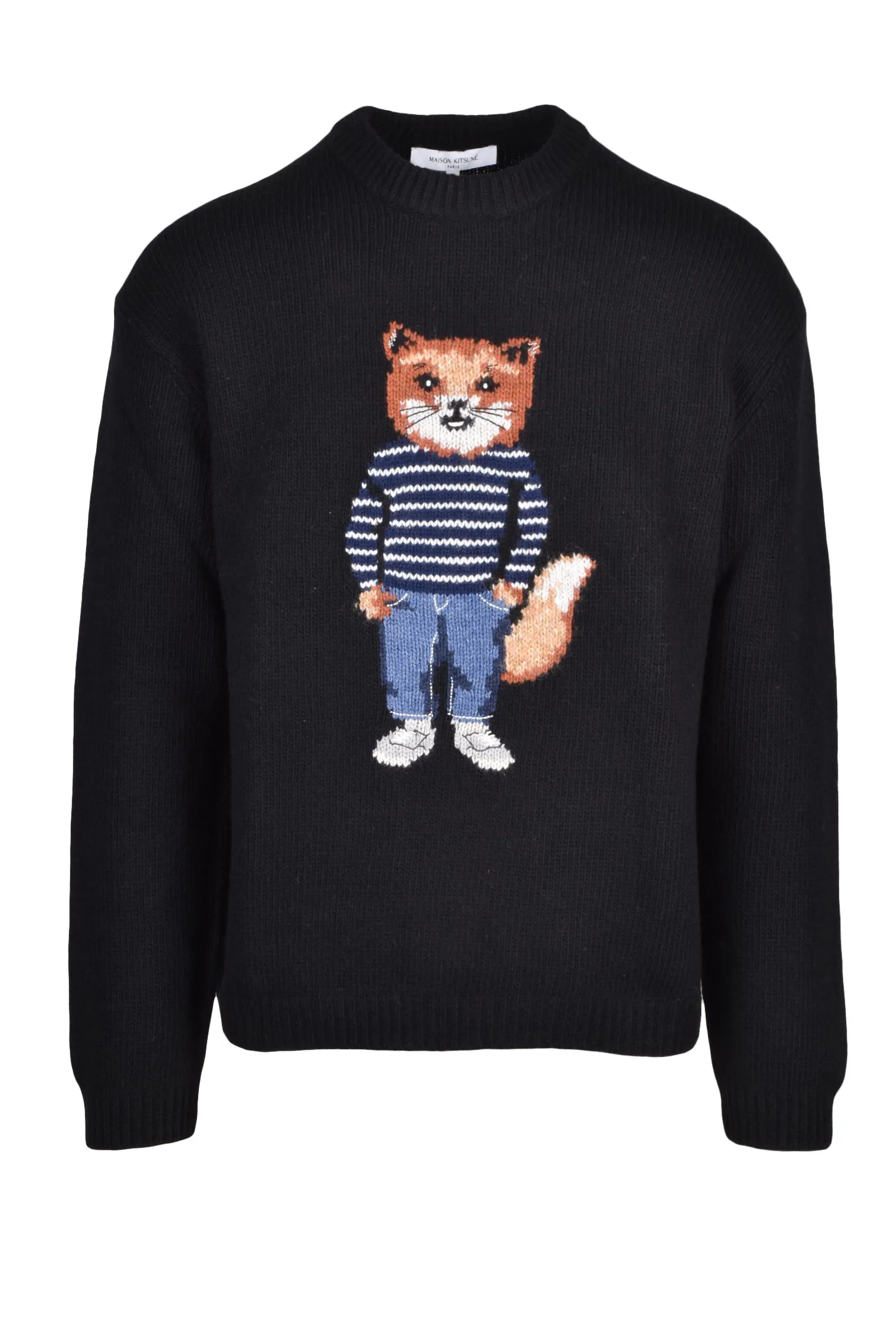 Schwarzer Pullover