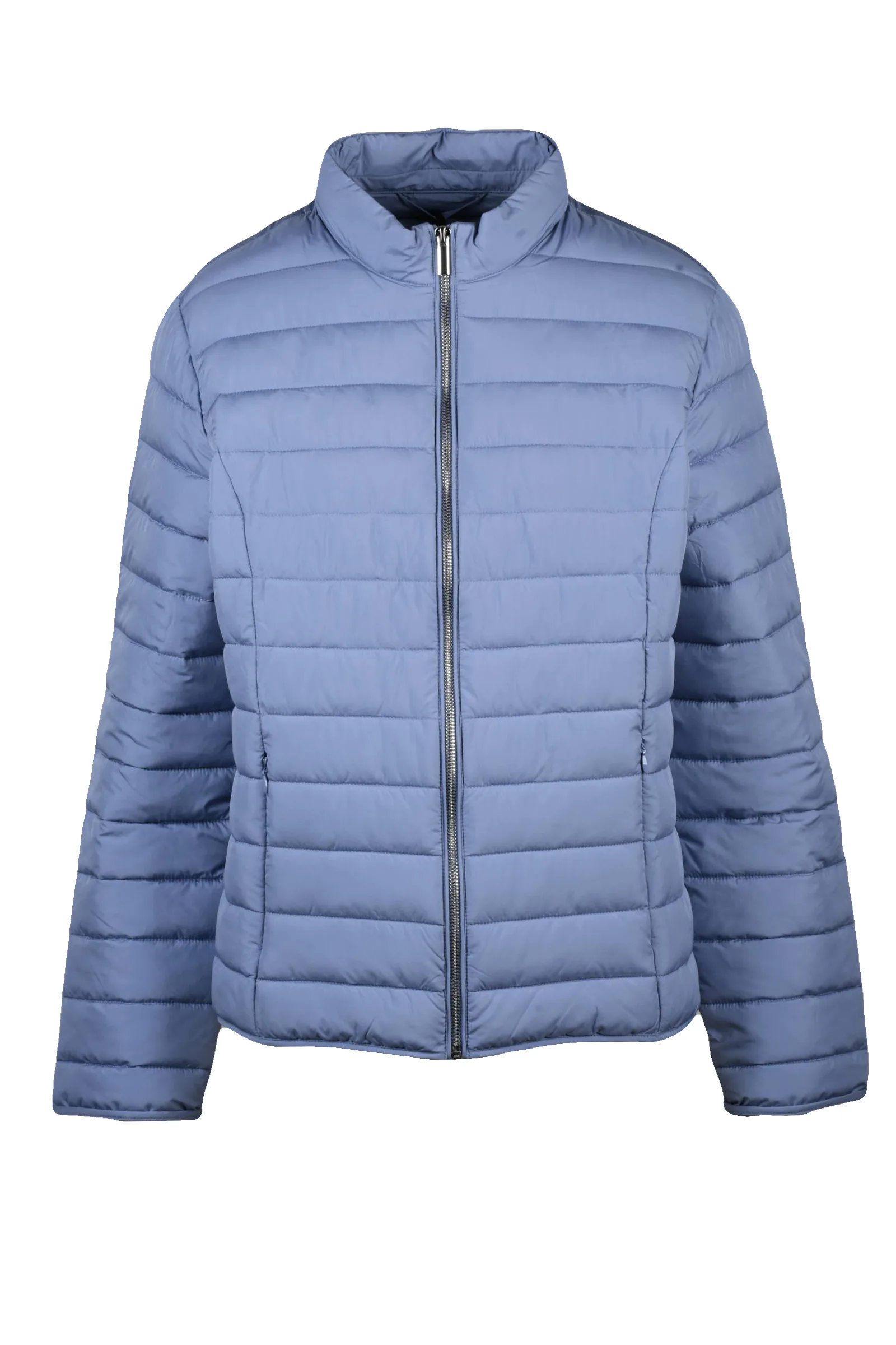 Lila Daunenjacke